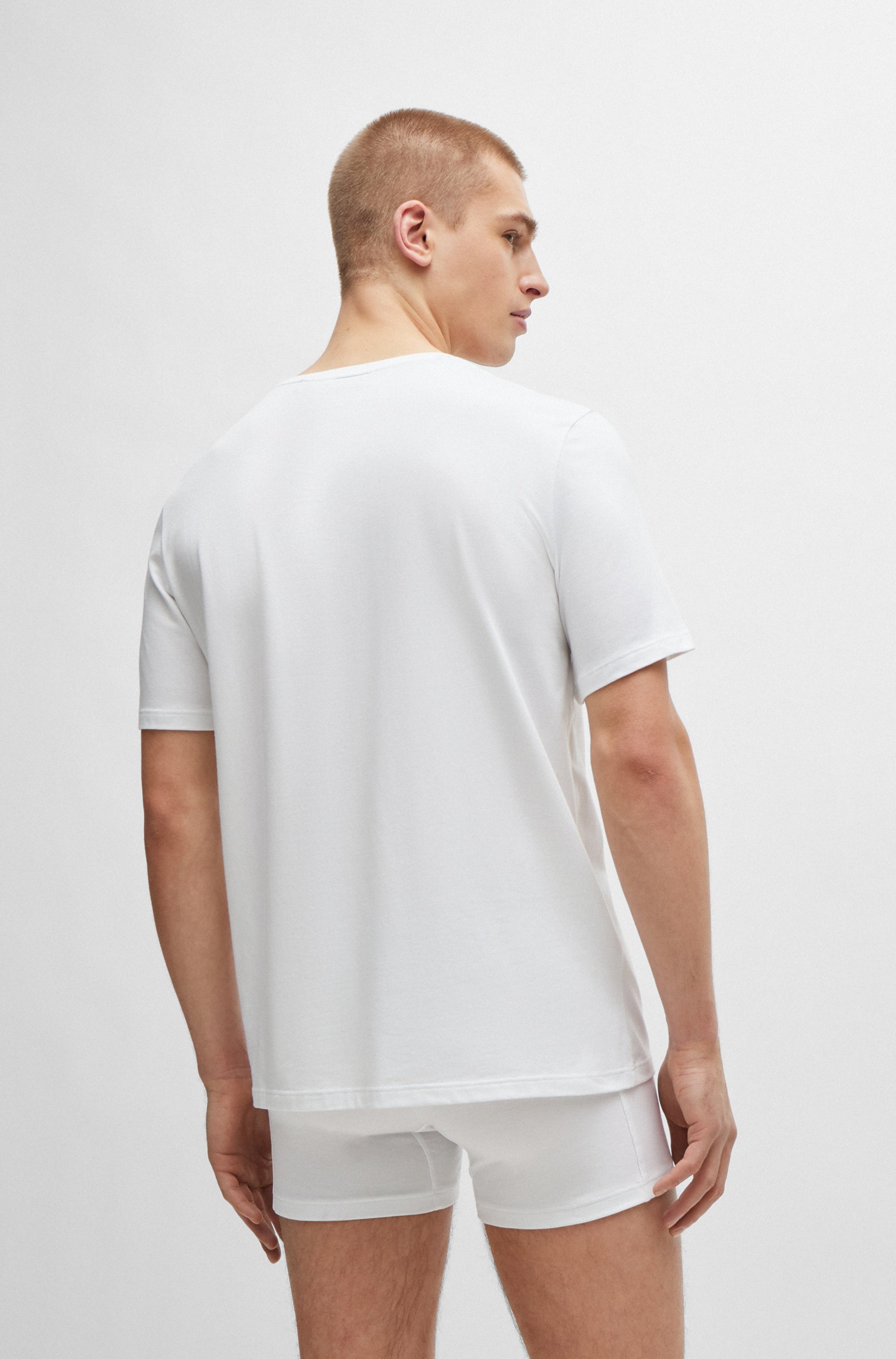 Thumbnail - BOSS T-Shirt "Mix&Match T-Shirt R" mit BOSS Stickerei auf der Brust