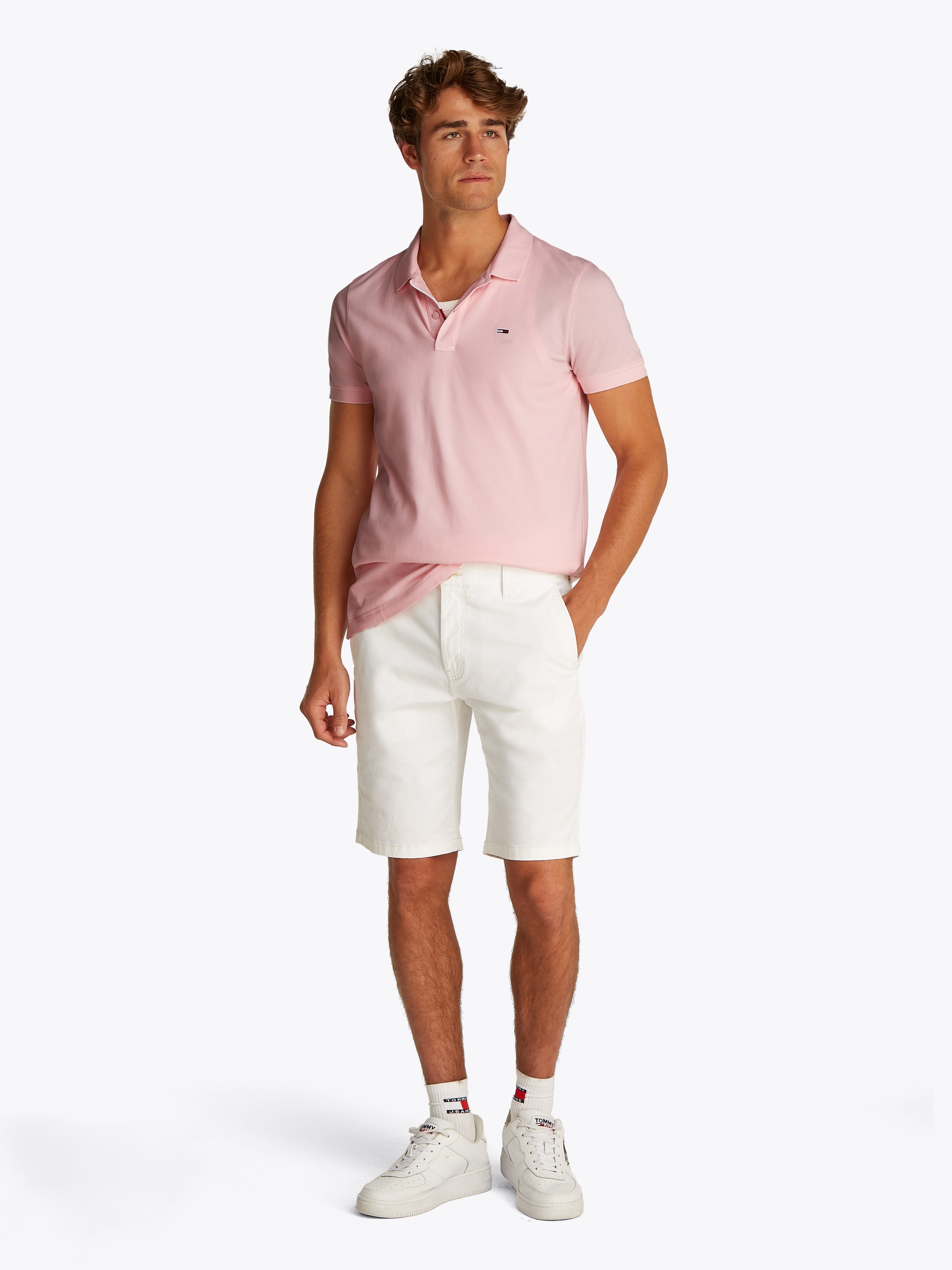 Tommy Jeans Poloshirt »TJM SLIM PLACKET POLO EXT«