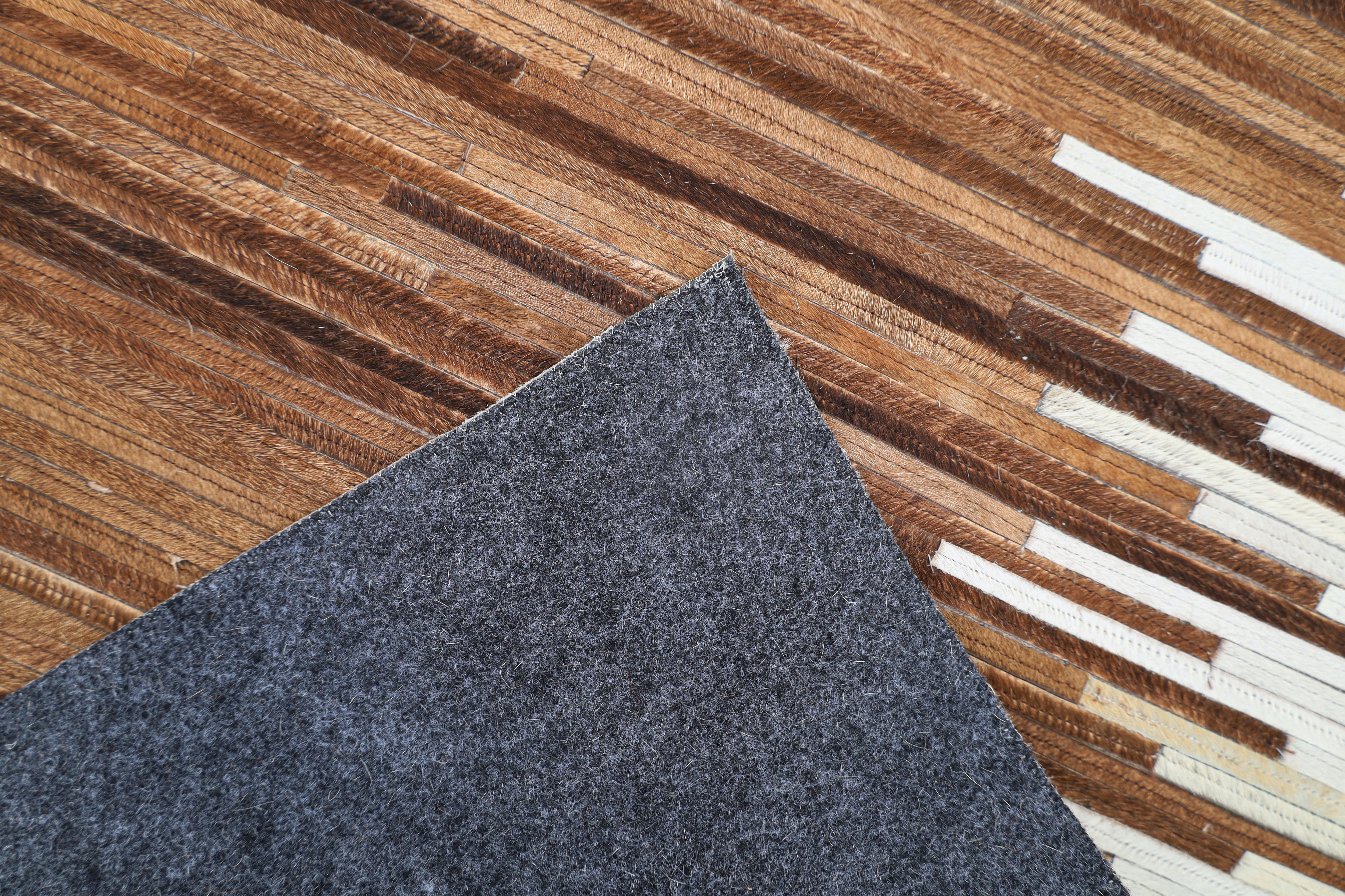 Thumbnail - Myflair Möbel & Accessoires Fellteppich "HIDE HARMONY, echtes Rinderfell" rechteckig 10 mm Höhe handgenäht, Naturprodukt...