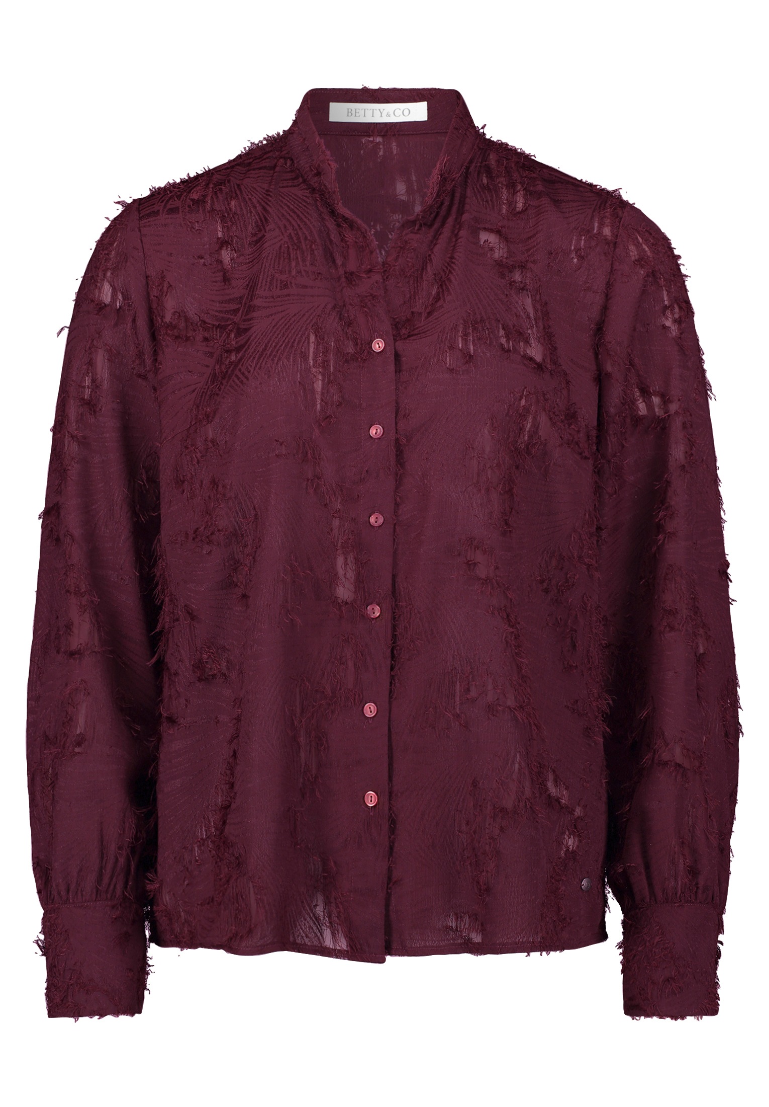 Betty&Co Hemdbluse "Damen mit Struktur" günstig online kaufen