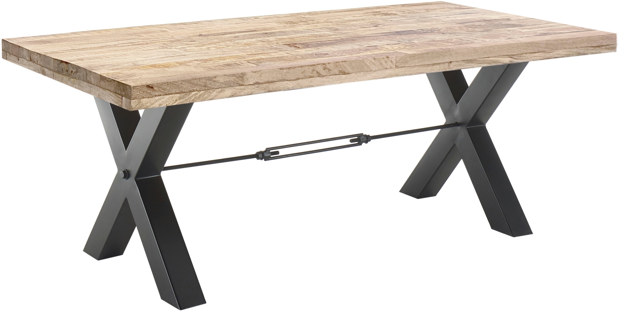 Stolkom Esstisch »Delhi«, 200 cm breit in Massivholz Mango Wood