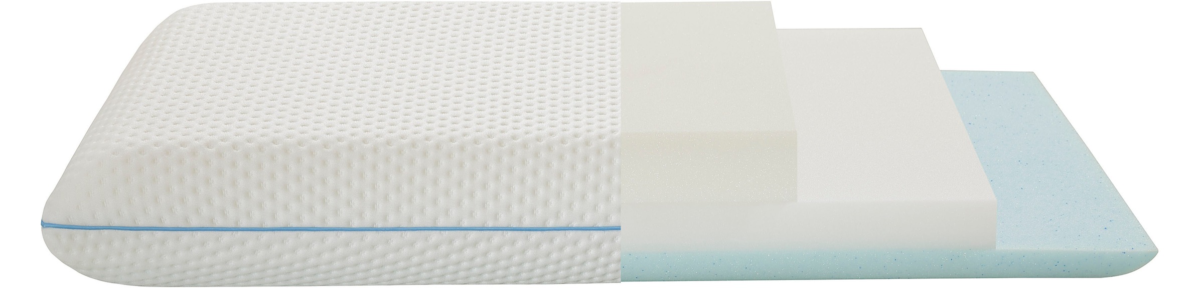 my home Nackenkissen "Coolgel 3-Lagiges Nackenstützkissen, höhenverstellbar günstig online kaufen