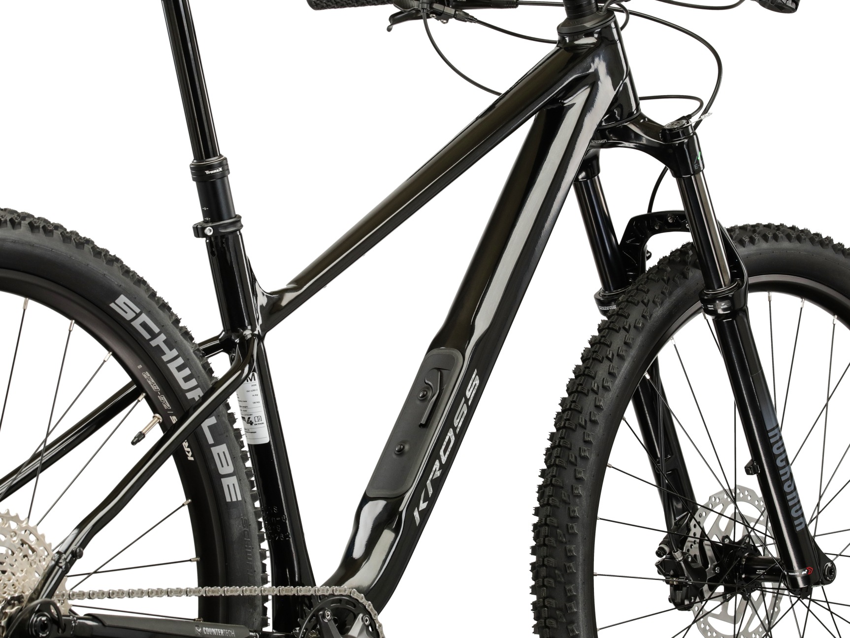 Kross Mountainbike »KROSS Mountainbike Hardtail 29" Level X400 schwarz 12 Gänge« 12 Gang Shimano DEORE M6100 Schaltwerk Kettenschaltung Rahmen aus Aluminium