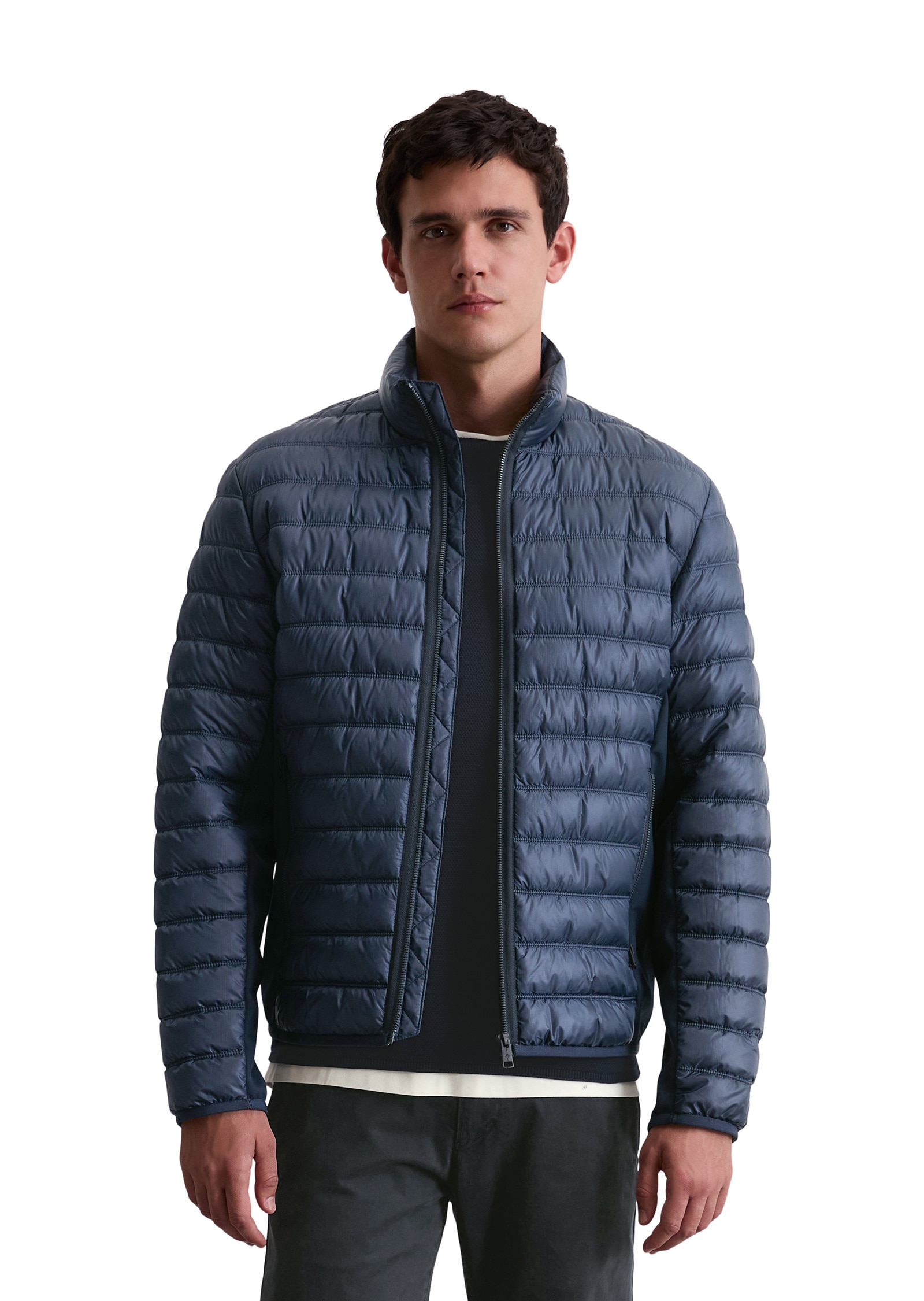 Marc OPolo Outdoorjacke "mit Softshell-Einsätzen", ohne Kapuze günstig online kaufen