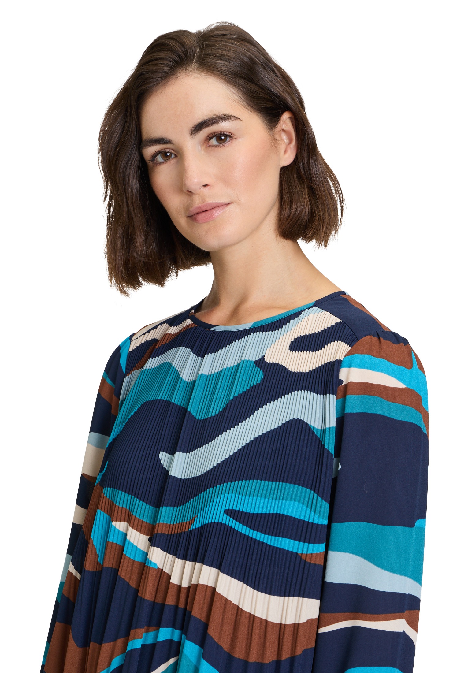 Betty Barclay Plisseekleid »Betty Barclay Damen Plisseekleid langarm«, Design