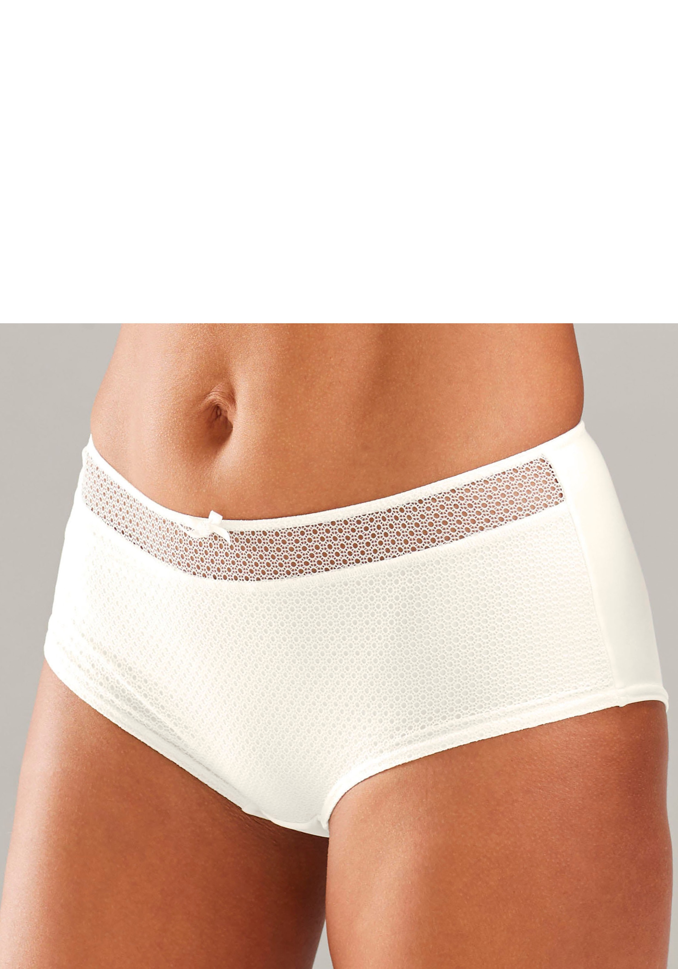 Nuance by Lascana Panty mit feiner Zierschleife und Schmuckaccessoire