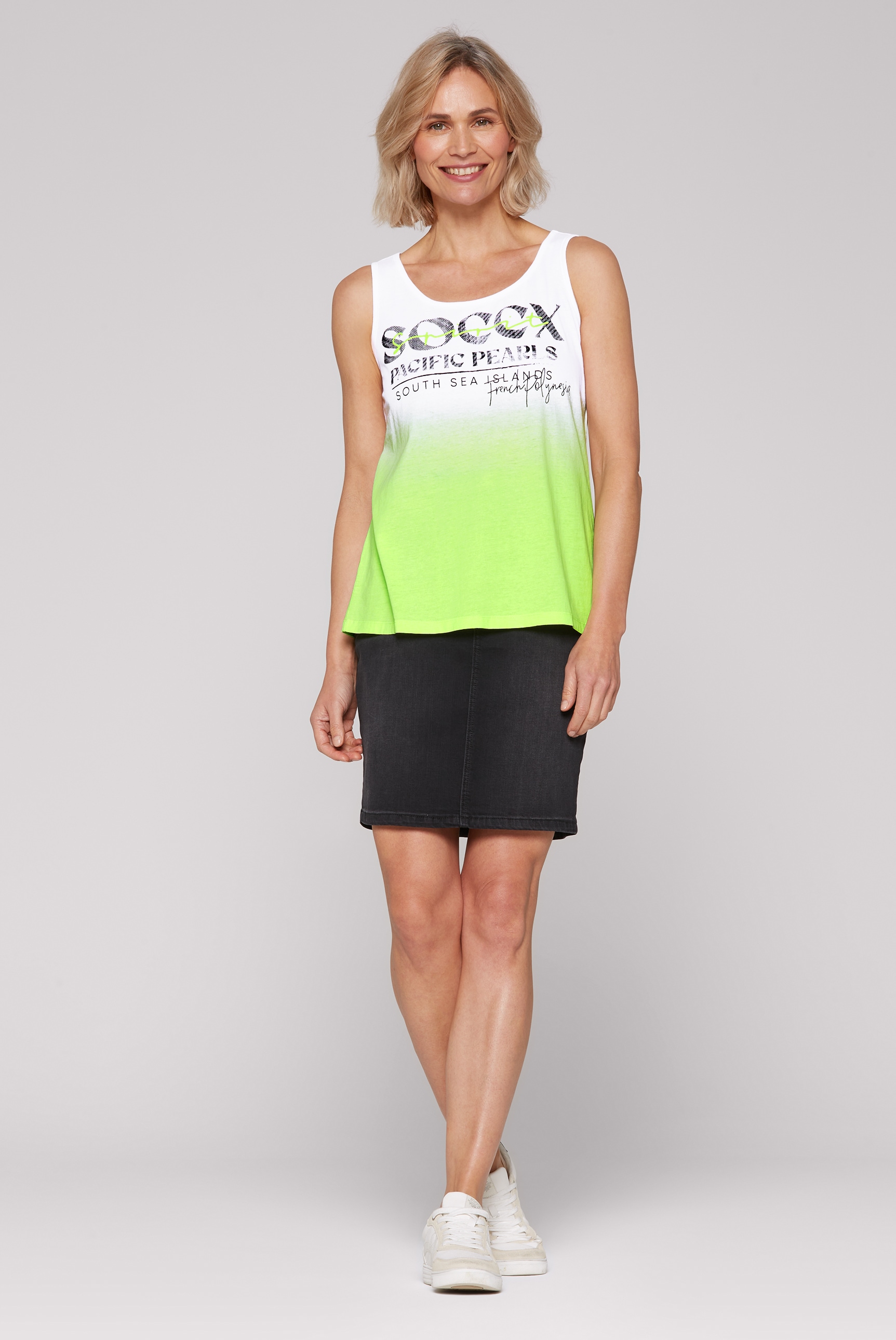 SOCCX Tanktop, aus Baumwolle