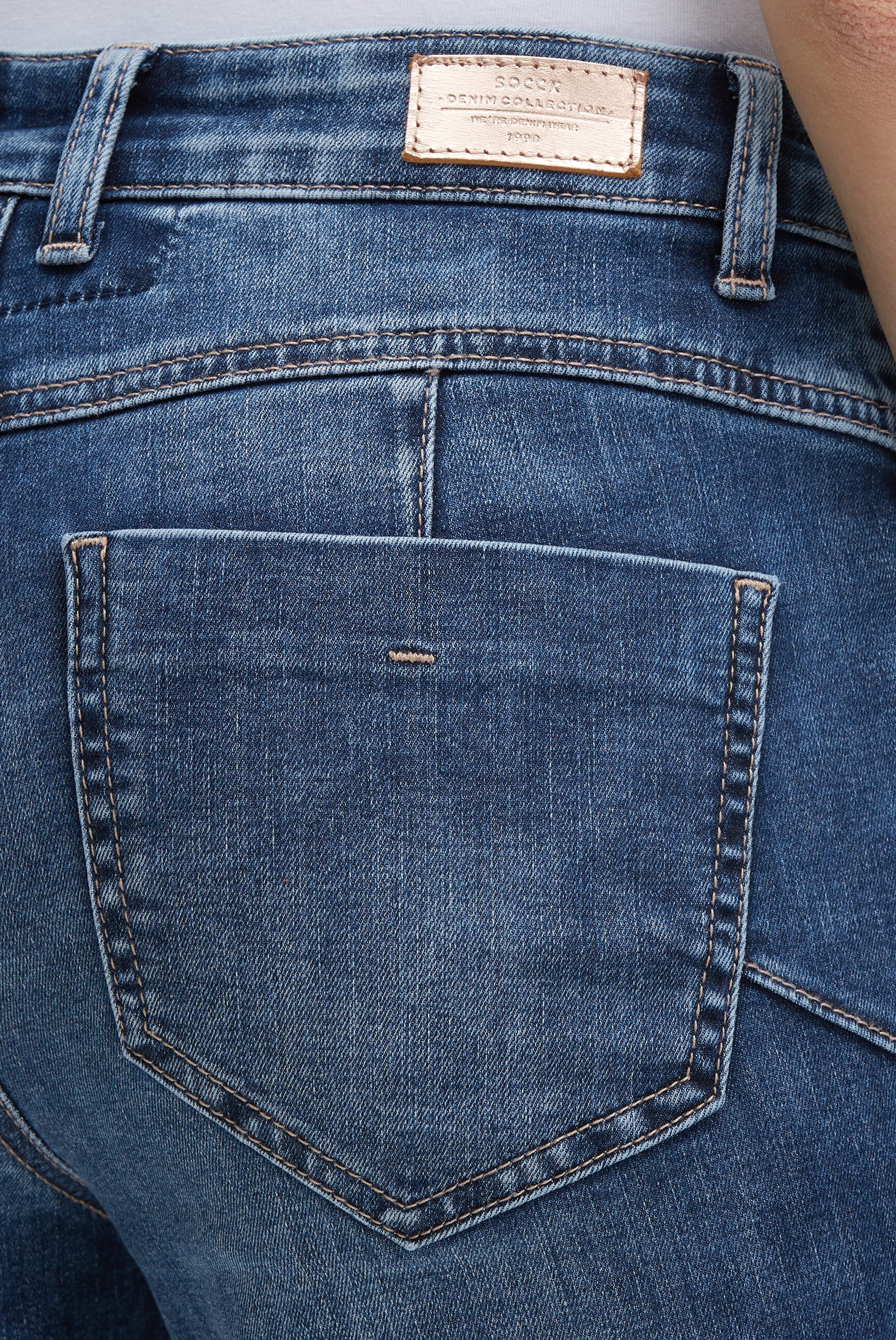 SOCCX Slim-fit-Jeans