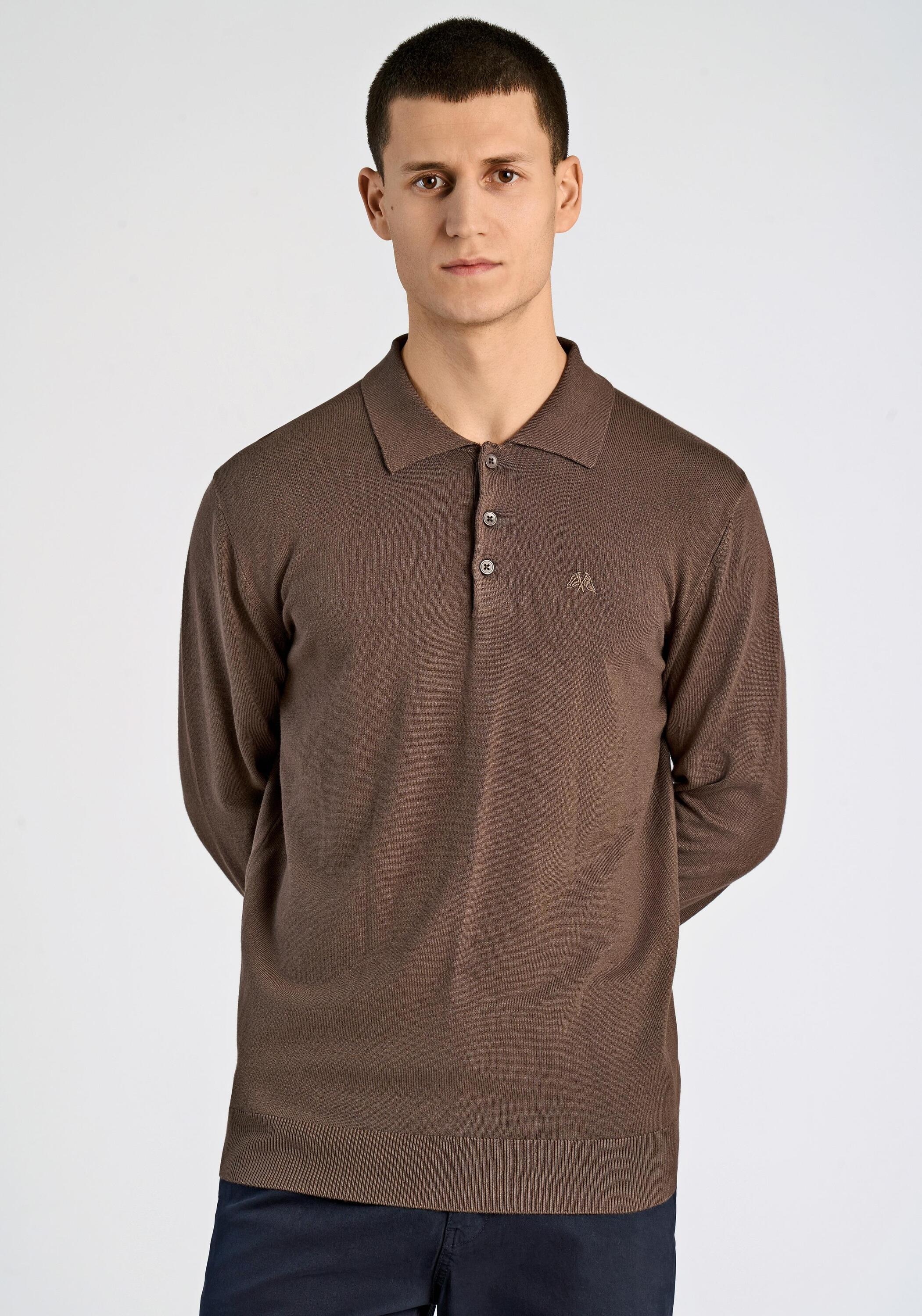 LINDBERGH Poloshirt "Strickpullover Slim Fit" günstig online kaufen