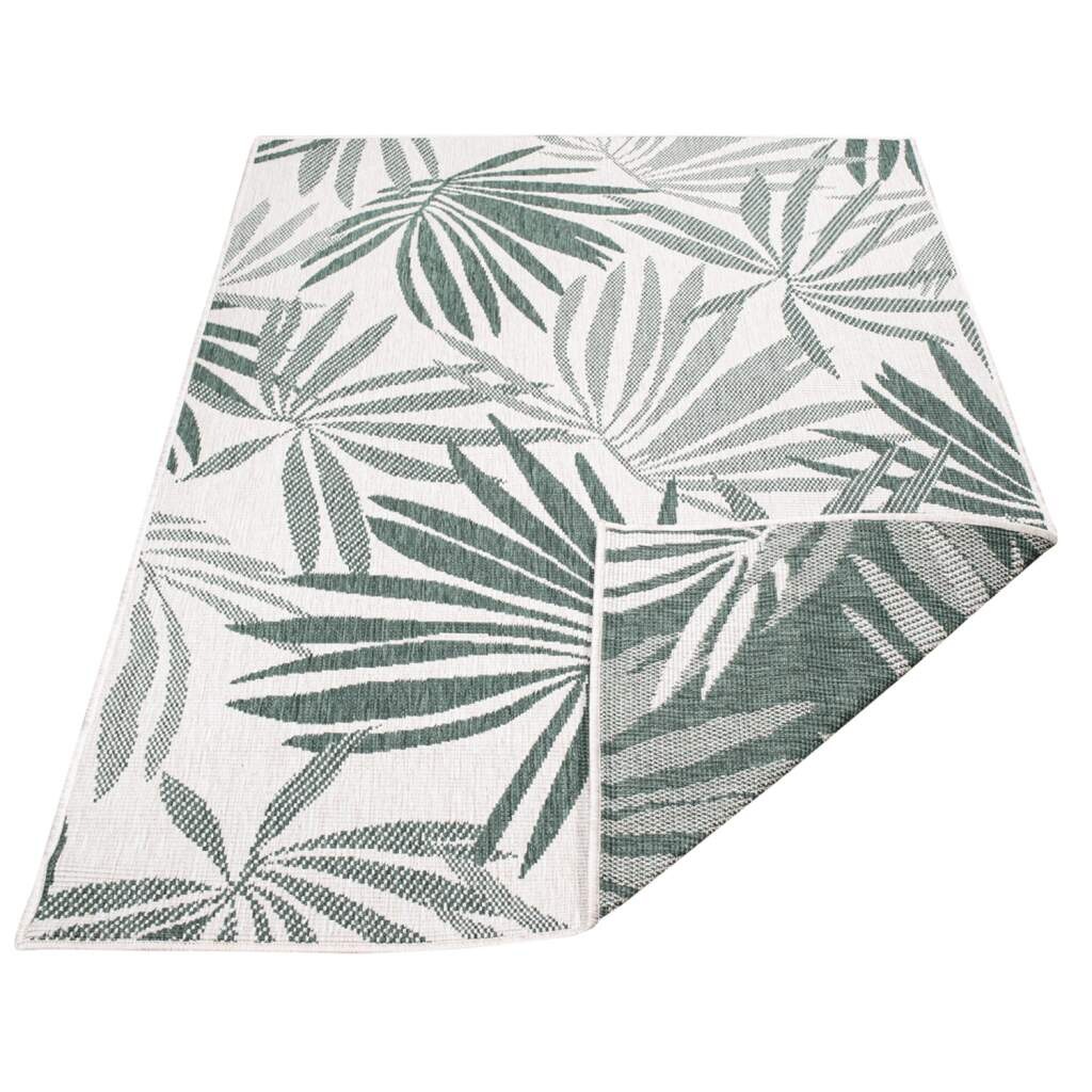 Thumbnail - Carpet City Outdoorteppich "DUO RUG 5771" rechteckig 5 mm Höhe Wendeteppich Wetterfest In- & Outdoor, Balkon, Terrasse, ...