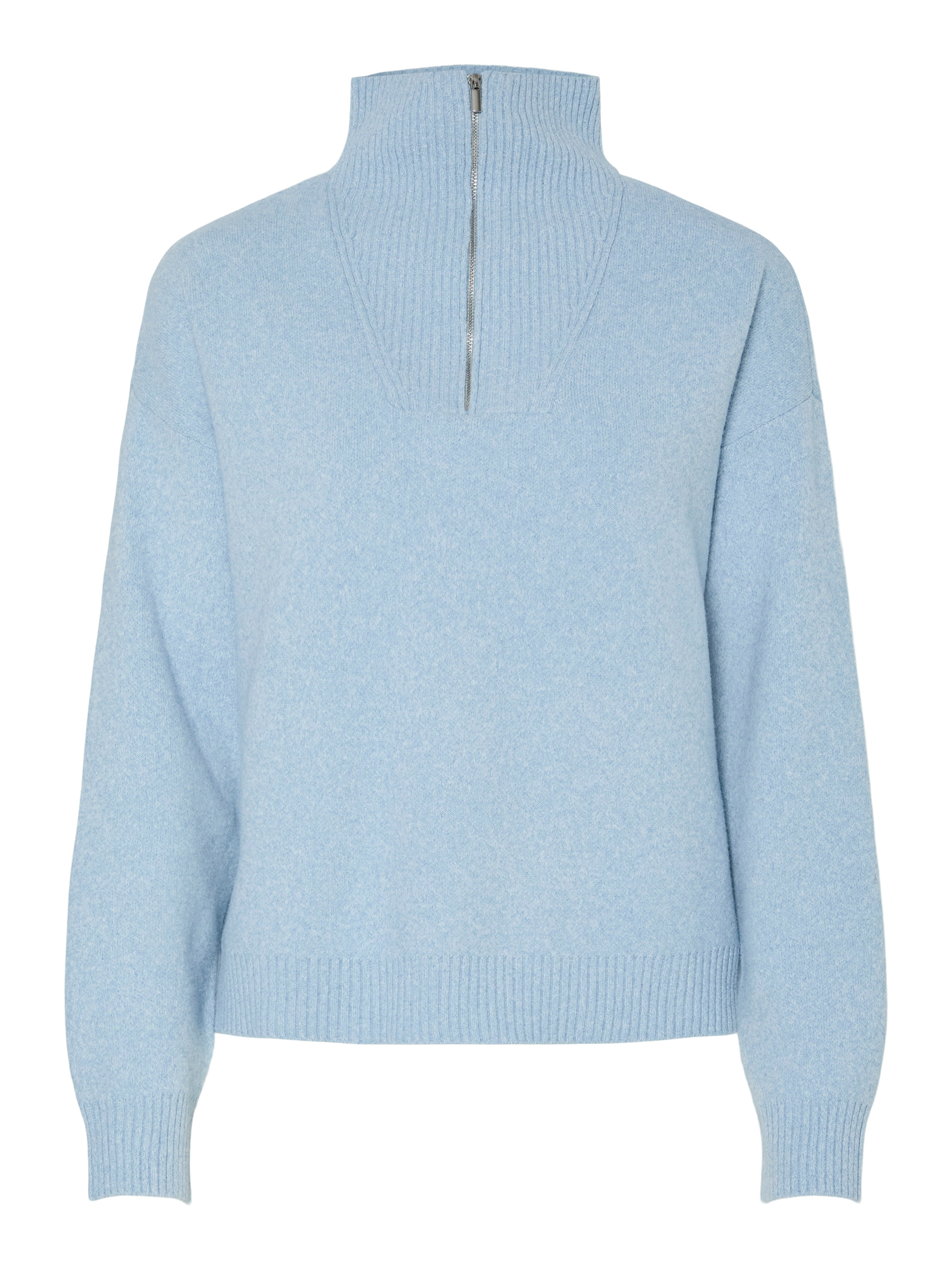 pieces Troyer "PCOREE LS HALF ZIP KNIT PWP BC" günstig online kaufen