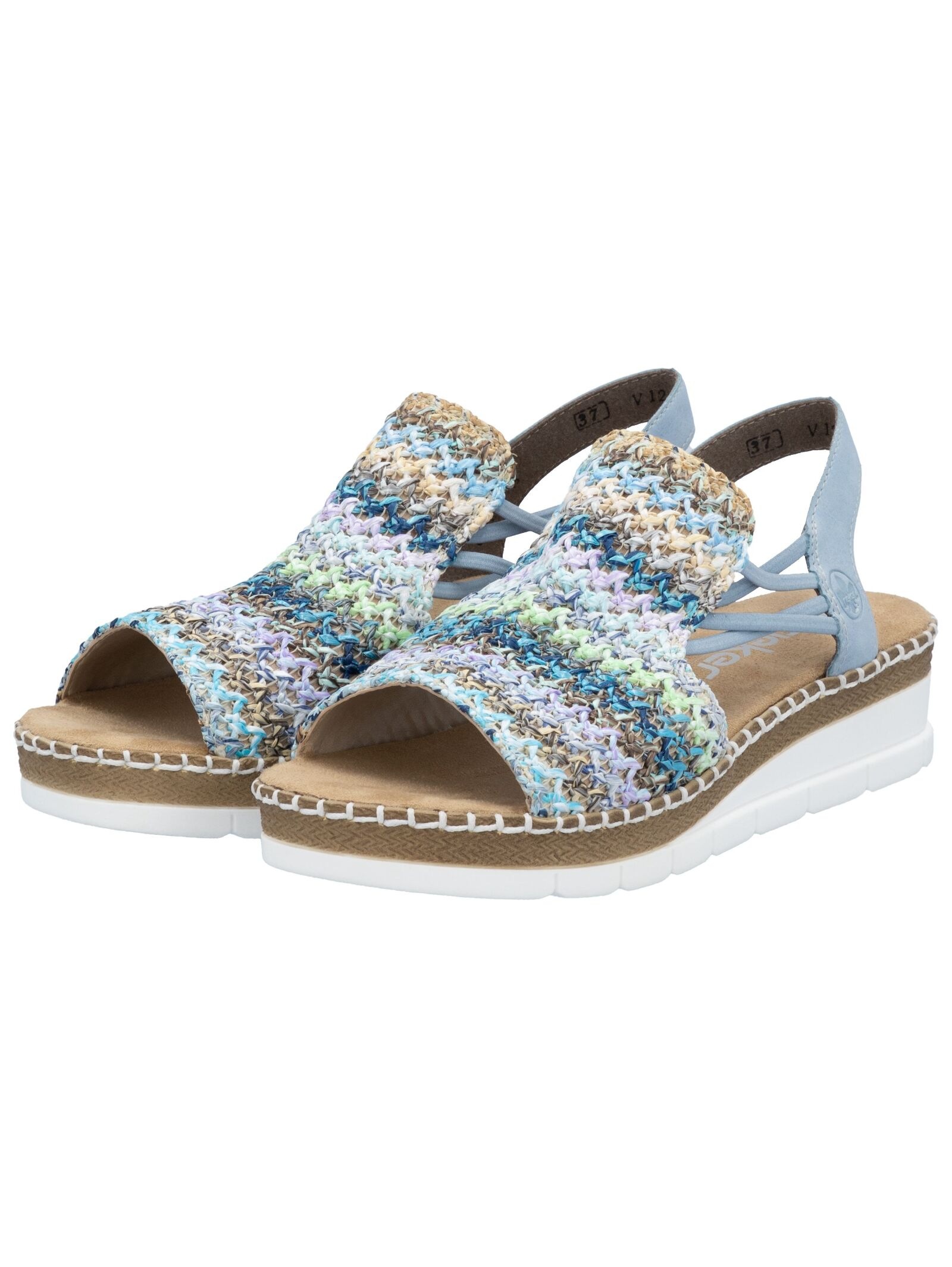 Rieker Keilsandalette »Rieker Sandalen Textil«
