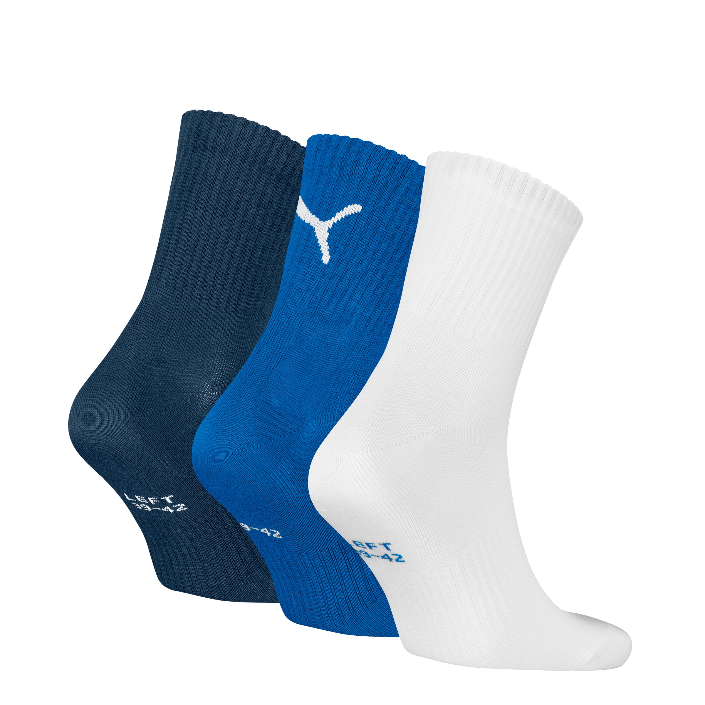 PUMA Socken, (3 Paar, 3er Pack), mit mehreren Logos günstig online kaufen