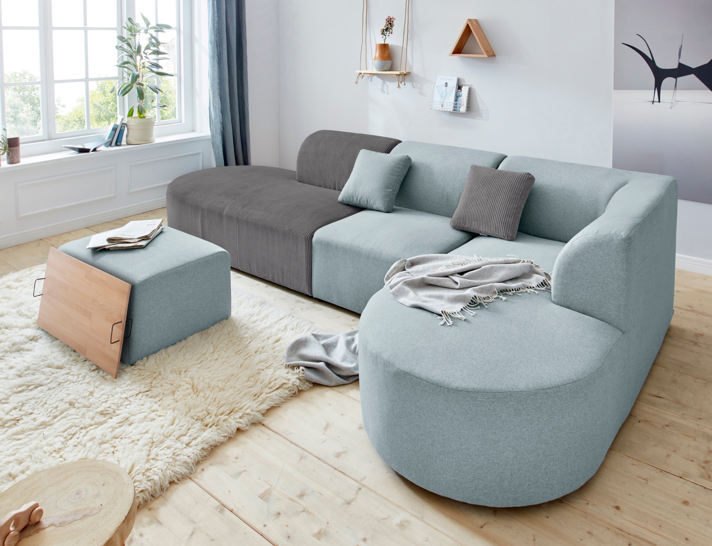 andas Sofa-Eckelement »Alesund«, als Einzelteile oder Modulteil