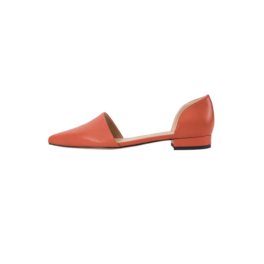 Schuhe Ballerinas ekonika Ballerina, hergestellt aus echtem Leder braun Schuhe Ballerinas ekonika Ballerina, hergestellt aus echtem Leder braun
