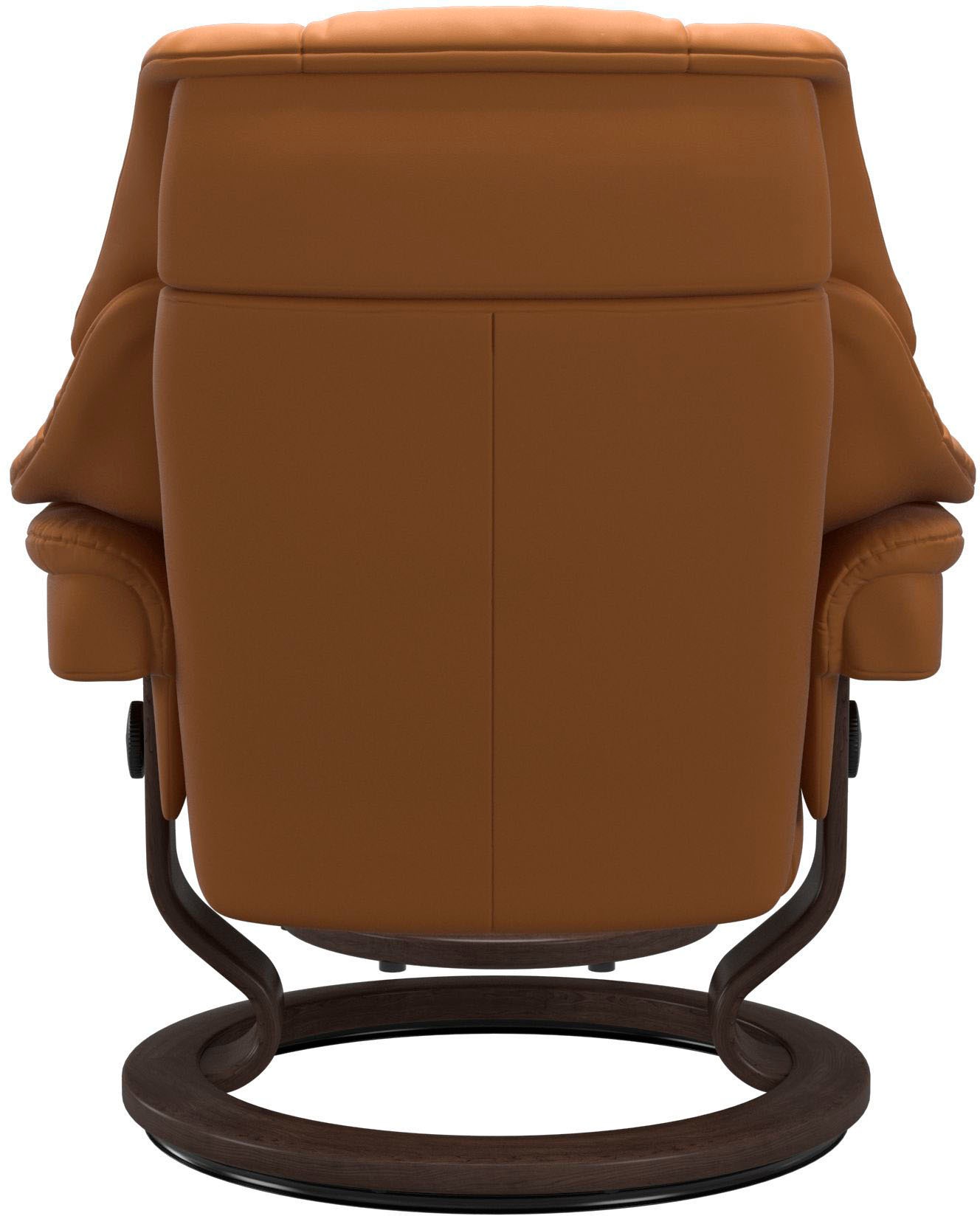 Stressless® Relaxsessel »Reno«, (Set, Relaxsessel mit Hocker), mit Hocker, mit Classic Base, Größe S, M & L, Gestell Wenge