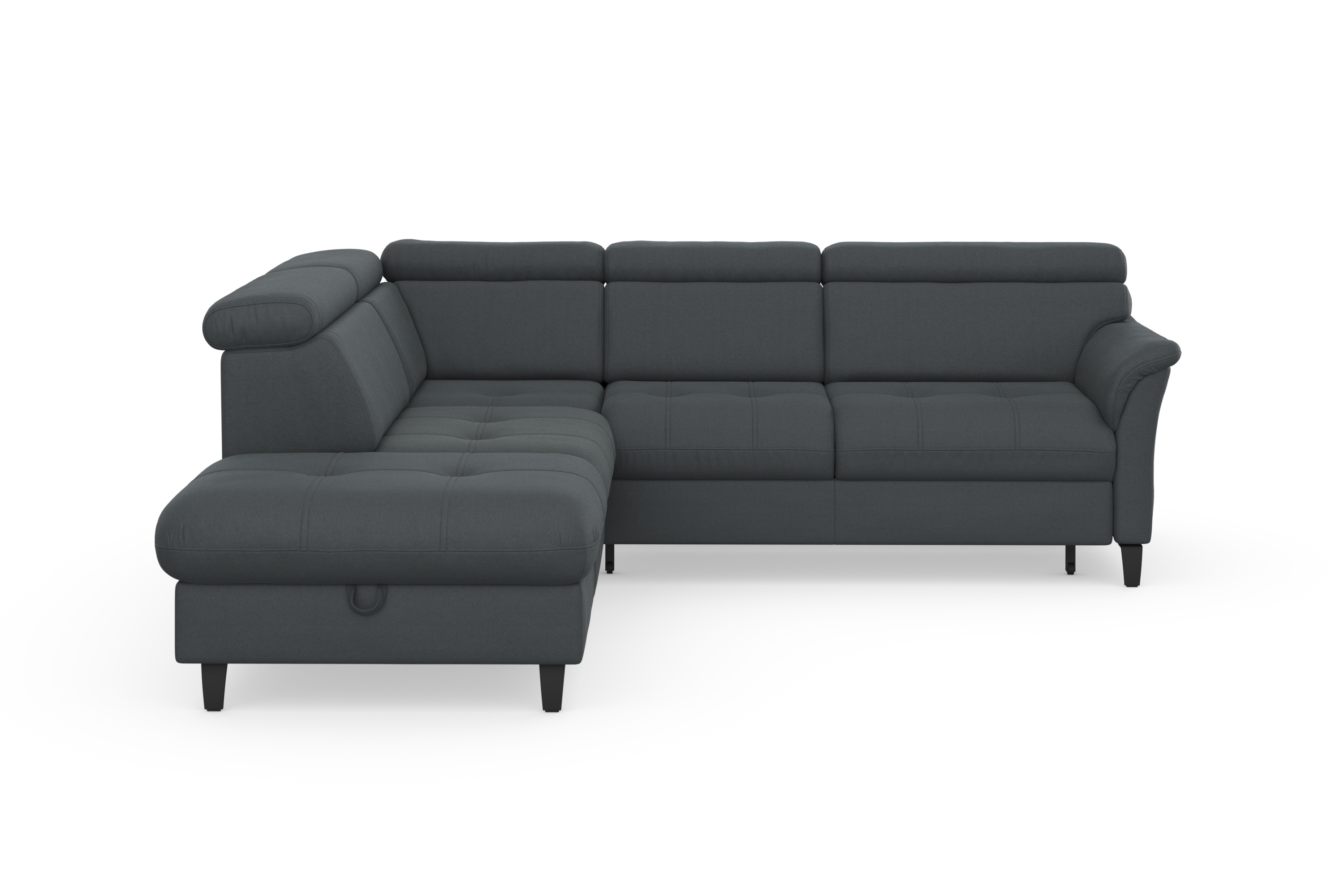 sit&more Ecksofa "Marano L-Form" inklusive Kopfteilverstellung, optional Schlaffunktion & Bettkasten
