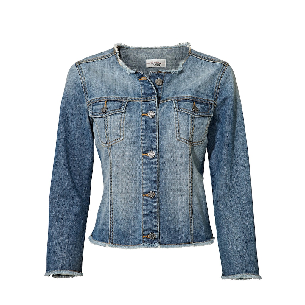 heine Jeansjacke, ohne Kapuze