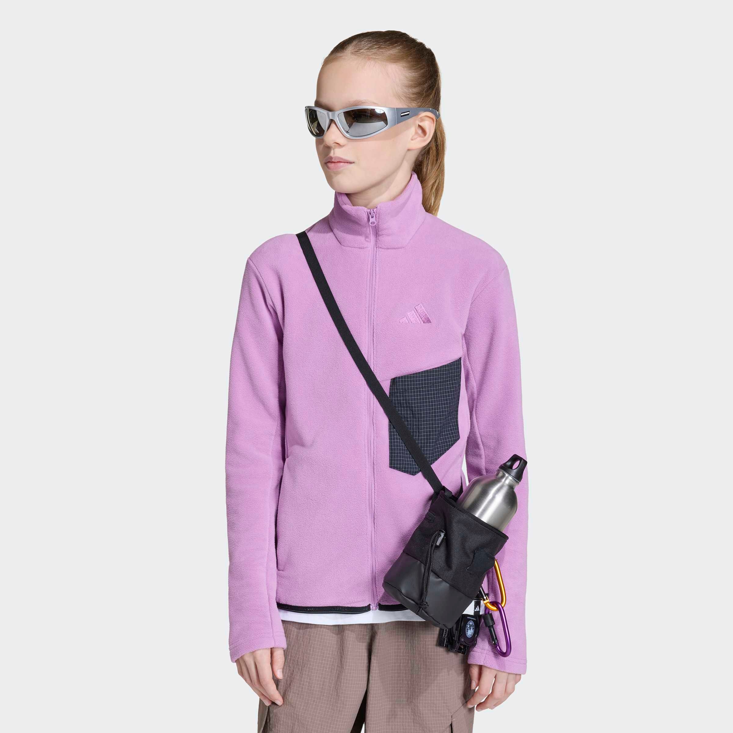 adidas TERREX Fleecejacke »KIDS MULTI-, DURCHGEHENDER REISSVERSCHLUSS«