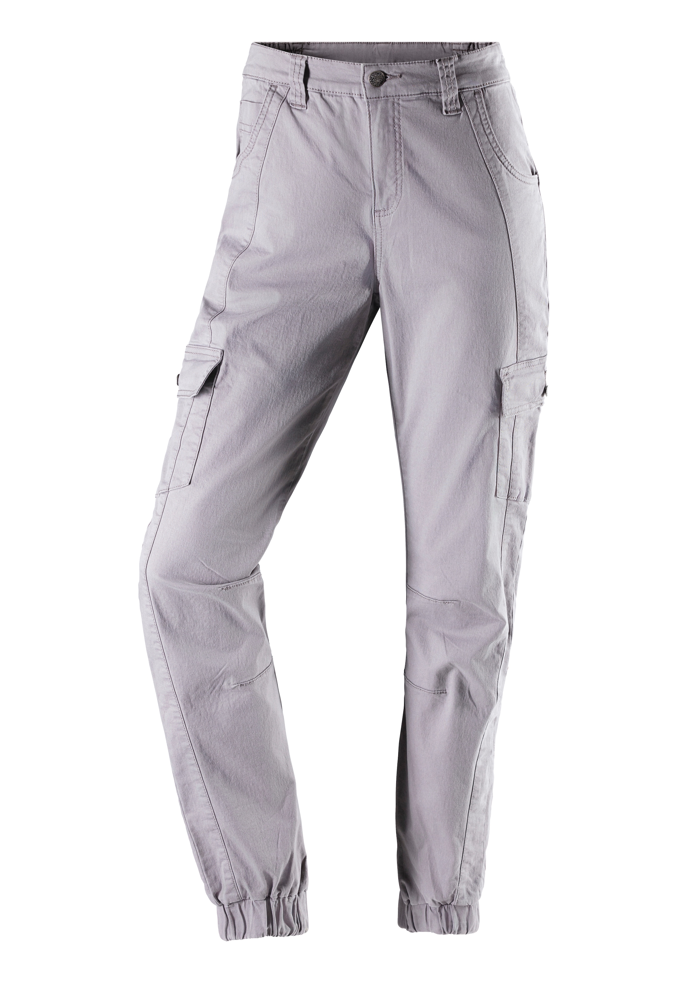 Vivance active Trekkinghose »Cargo Jeans Optik«, Baumwollmix mit Cargo Taschen