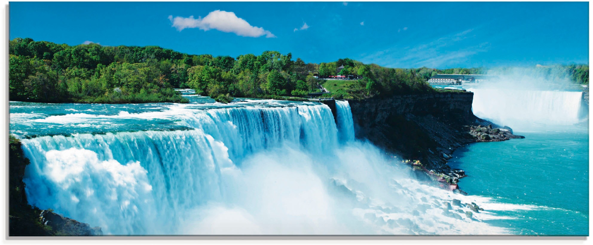 Artland Glasbild "Niagara" Gewässer 1 Stk. tlg. in verschiedenen Größen günstig online kaufen
