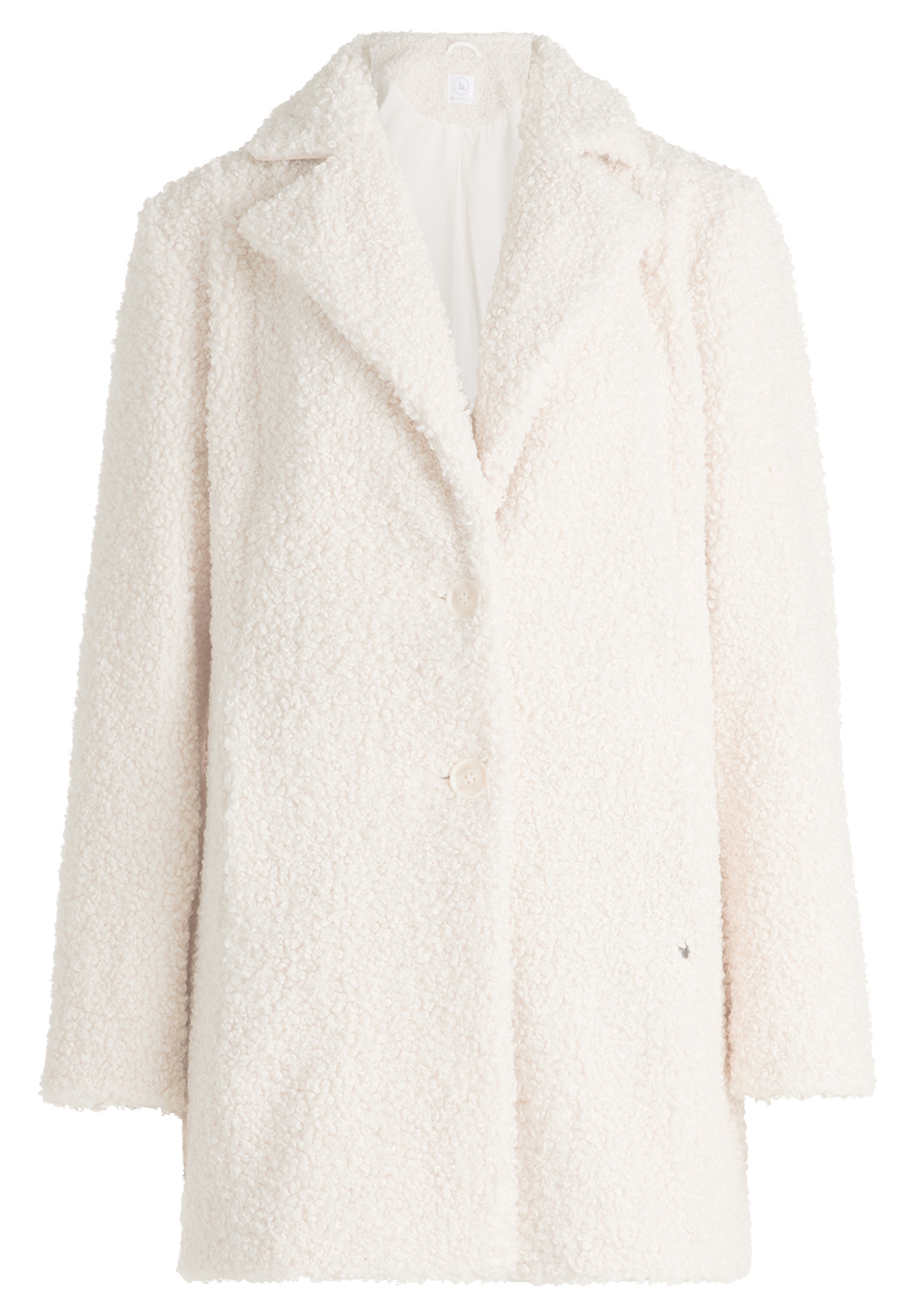 Betty&Co Plüschjacke »Betty & Co Damen Plüschjacke mit Reverskragen«