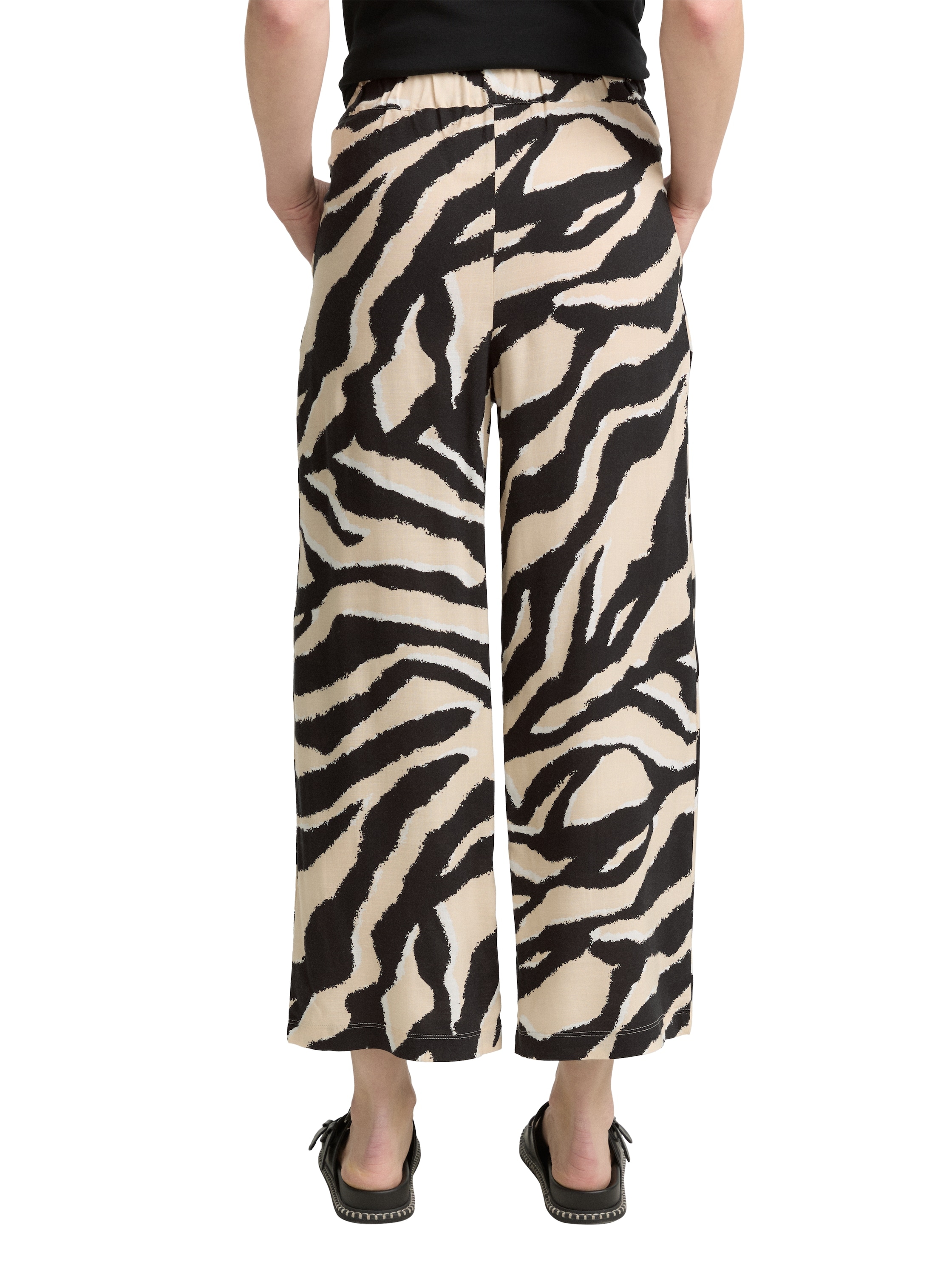 TOM TAILOR Culotte, Sommerhose mit All-Over Print
