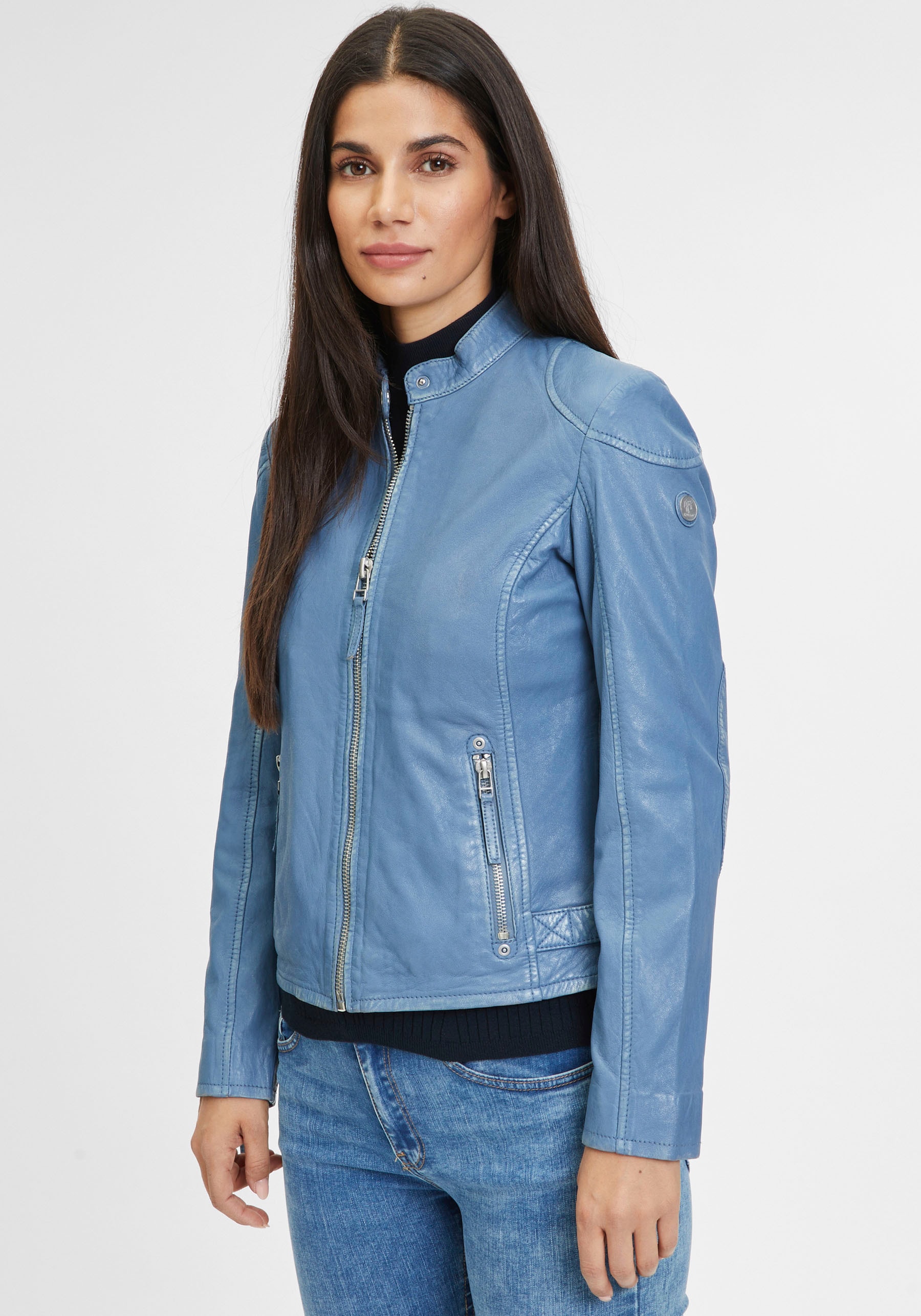BAUR | Frauen Blaue für kaufen Damen Lederjacken