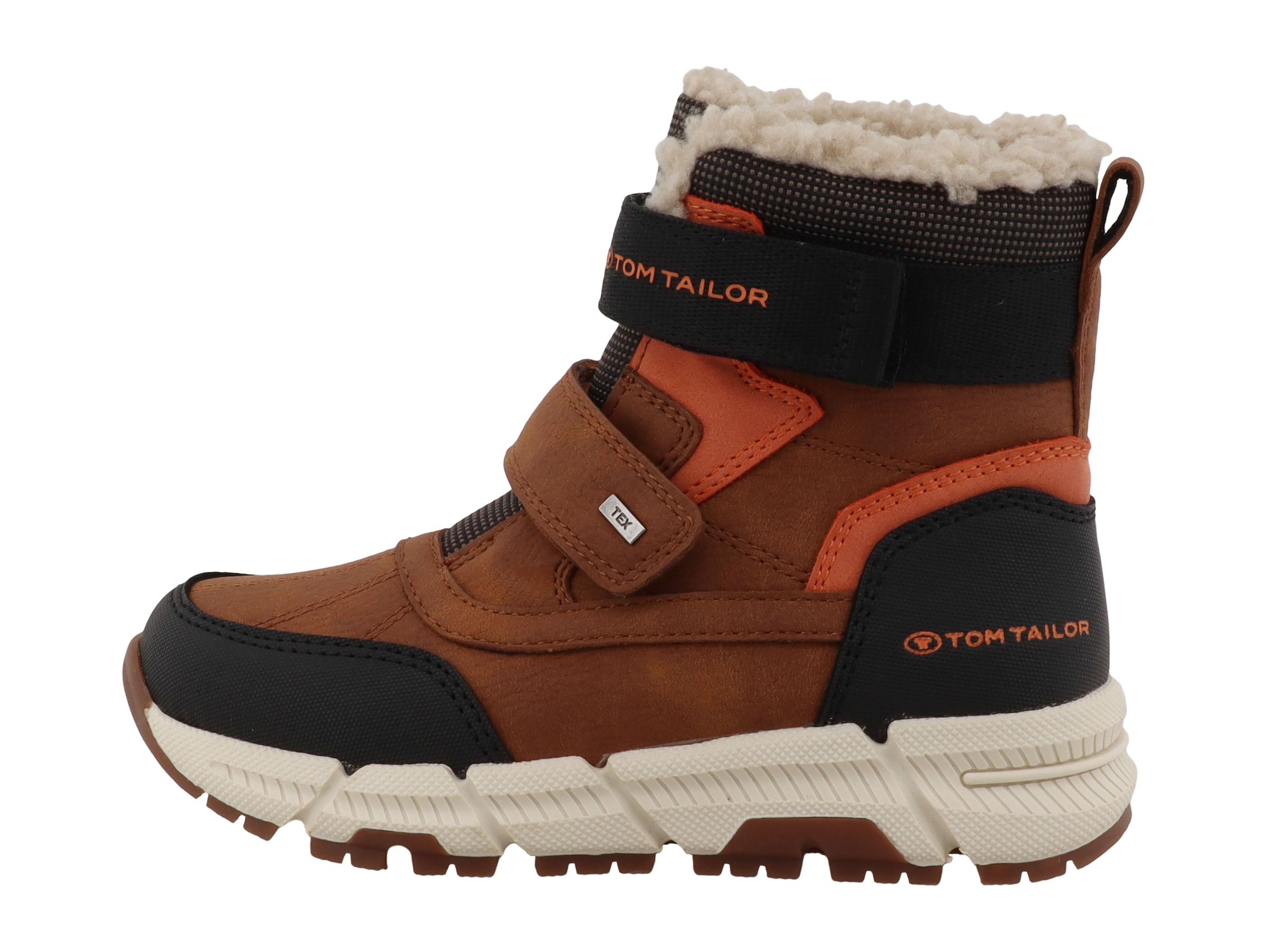 TOM TAILOR Winterboots  Klettboots mit wasserabweisender TEX-Ausstattung