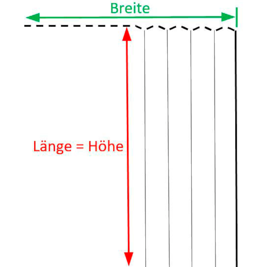 Neutex for you! Vorhang »Kiss«, (1 St.)