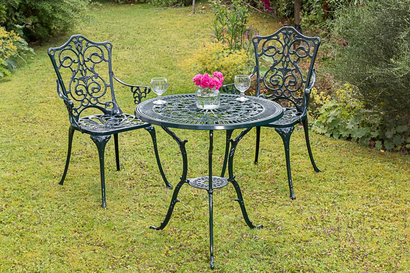 MERXX Gartensessel "Lugano" 1 Stk. tlg. Aluminium, grün günstig online kaufen