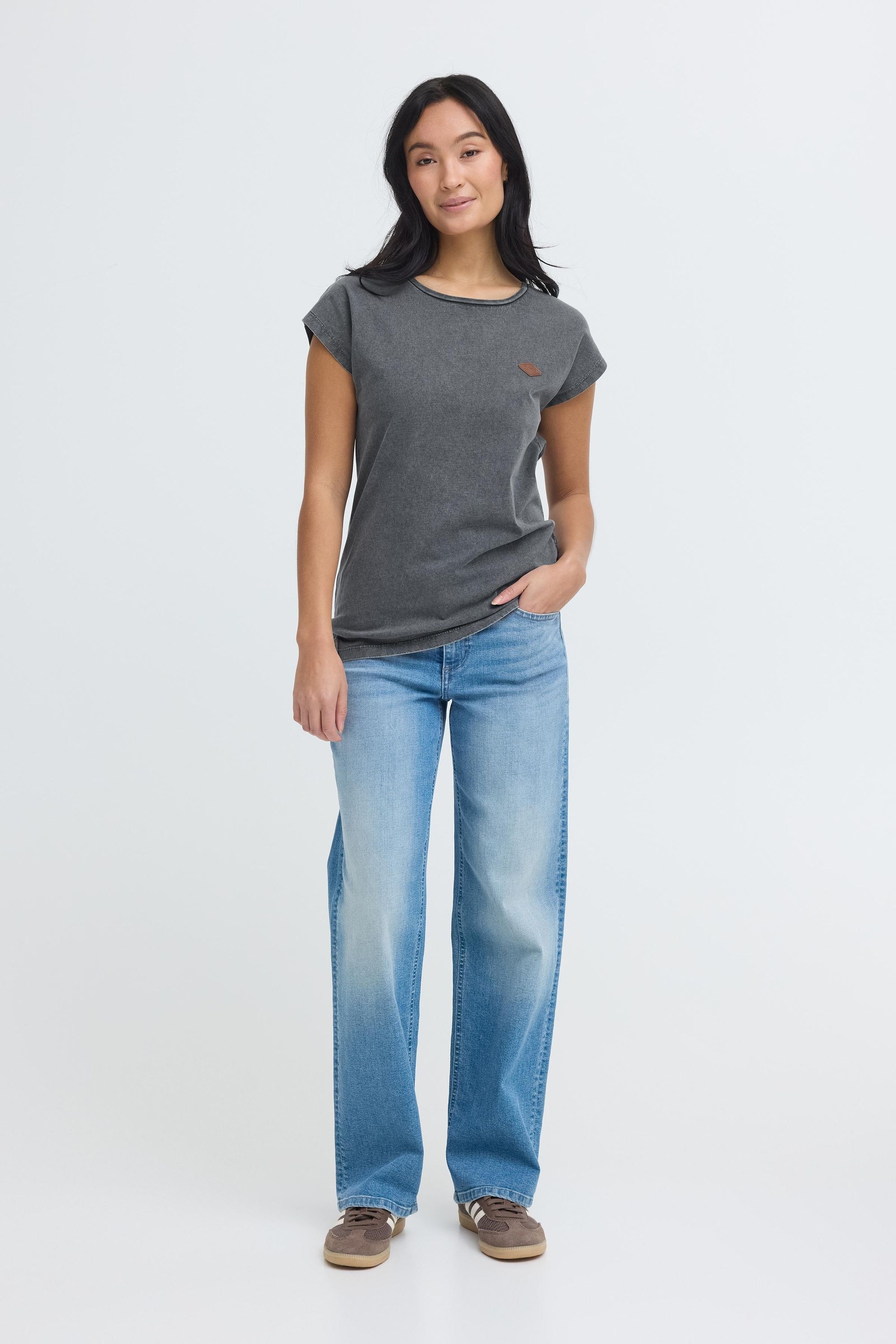 OXMO Rundhalsshirt »Rundhalsshirt OXSille«