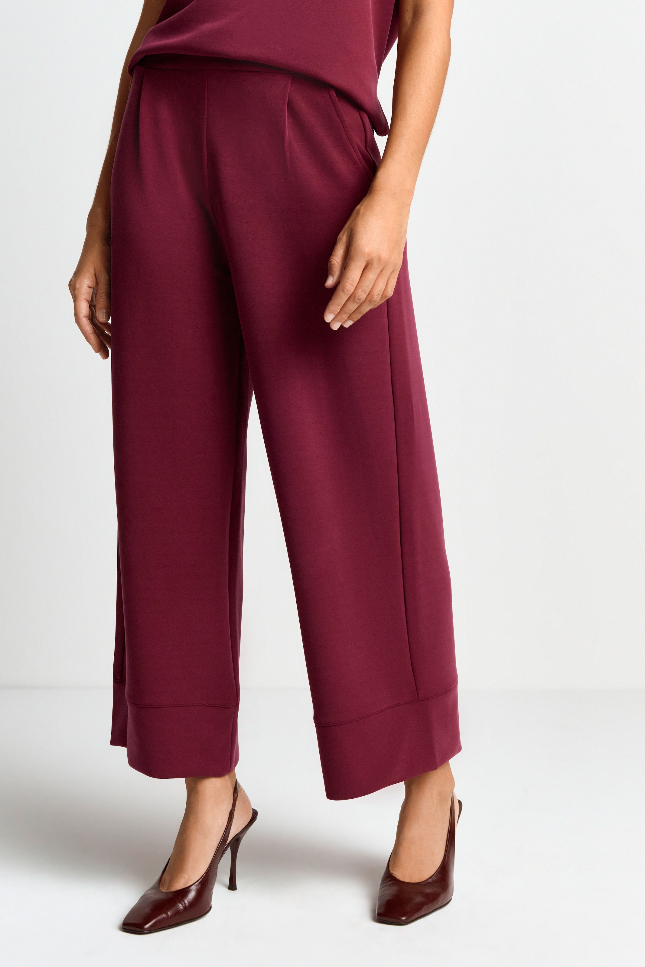 Culotte »T peached Culotte«, mit Kellerfalte, Eingrifftaschen