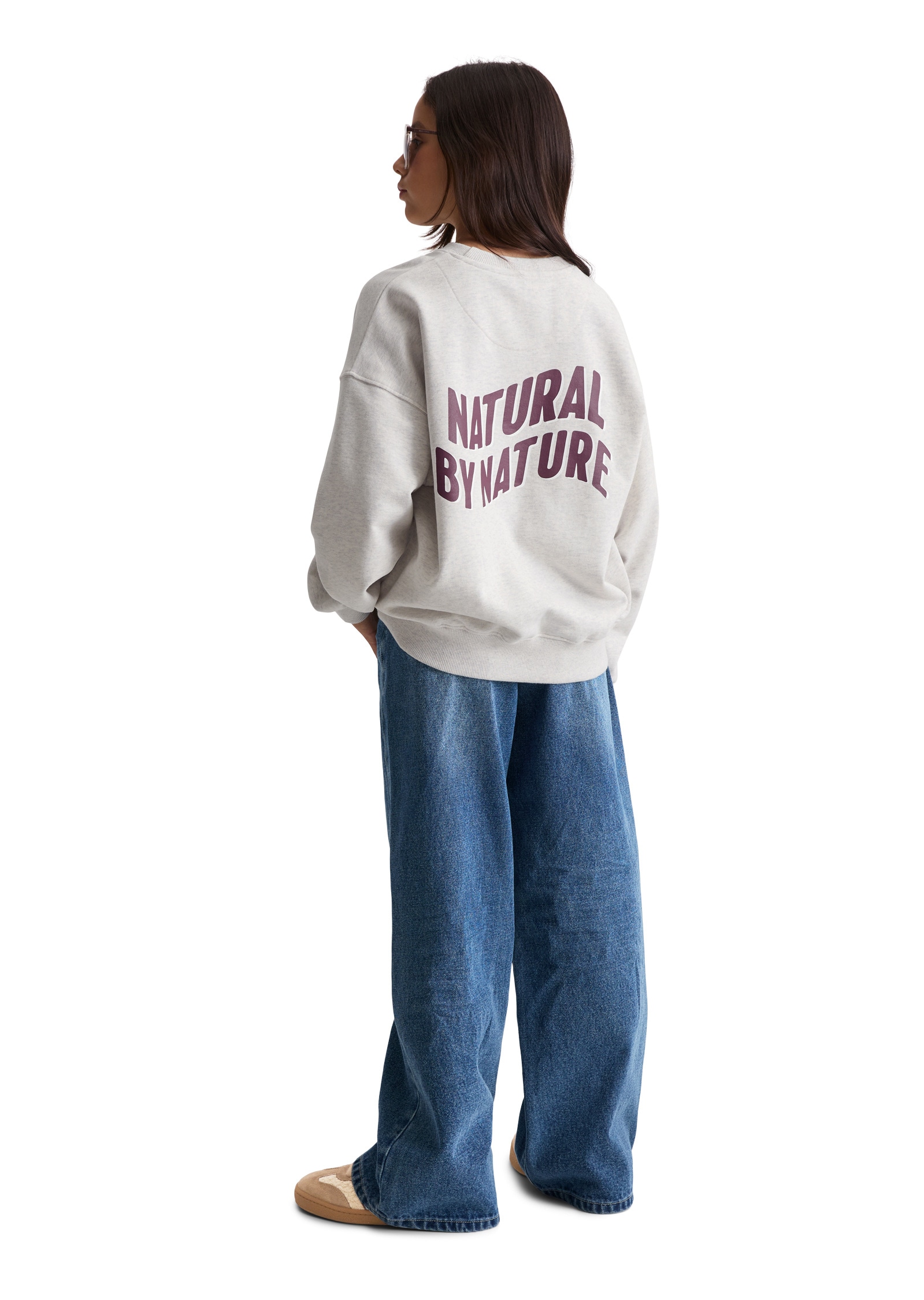 Marc O'Polo Sweatshirt »aus Bio-Baumwolle«
