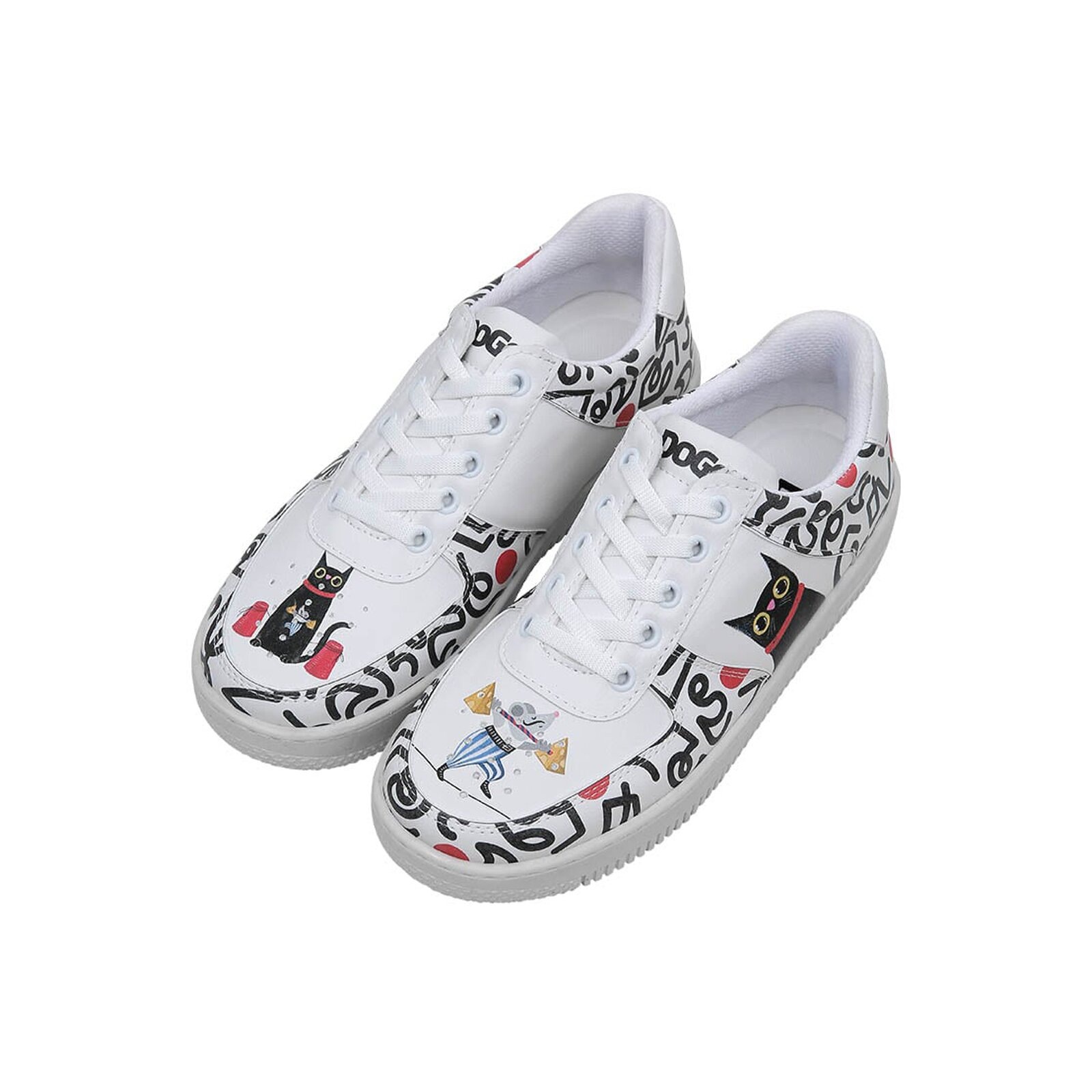 DOGO Sneaker »Dice Sneakers Cat And Mouse Damen Sneaker / Female«, Vegan