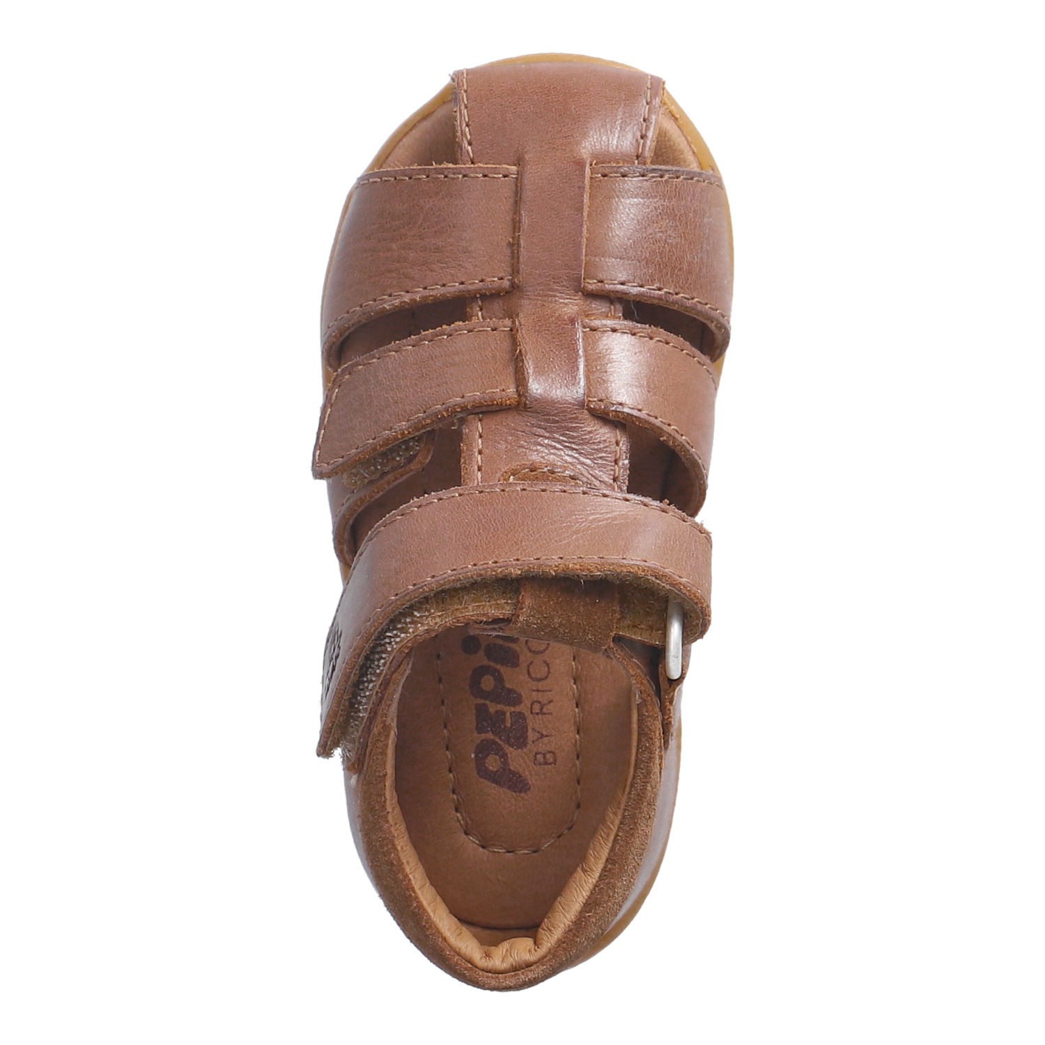 PEPINO by RICOSTA Sandale »Jonny WMS: mittel«  Babyschuh mit Klett, Größenschablone zum Download