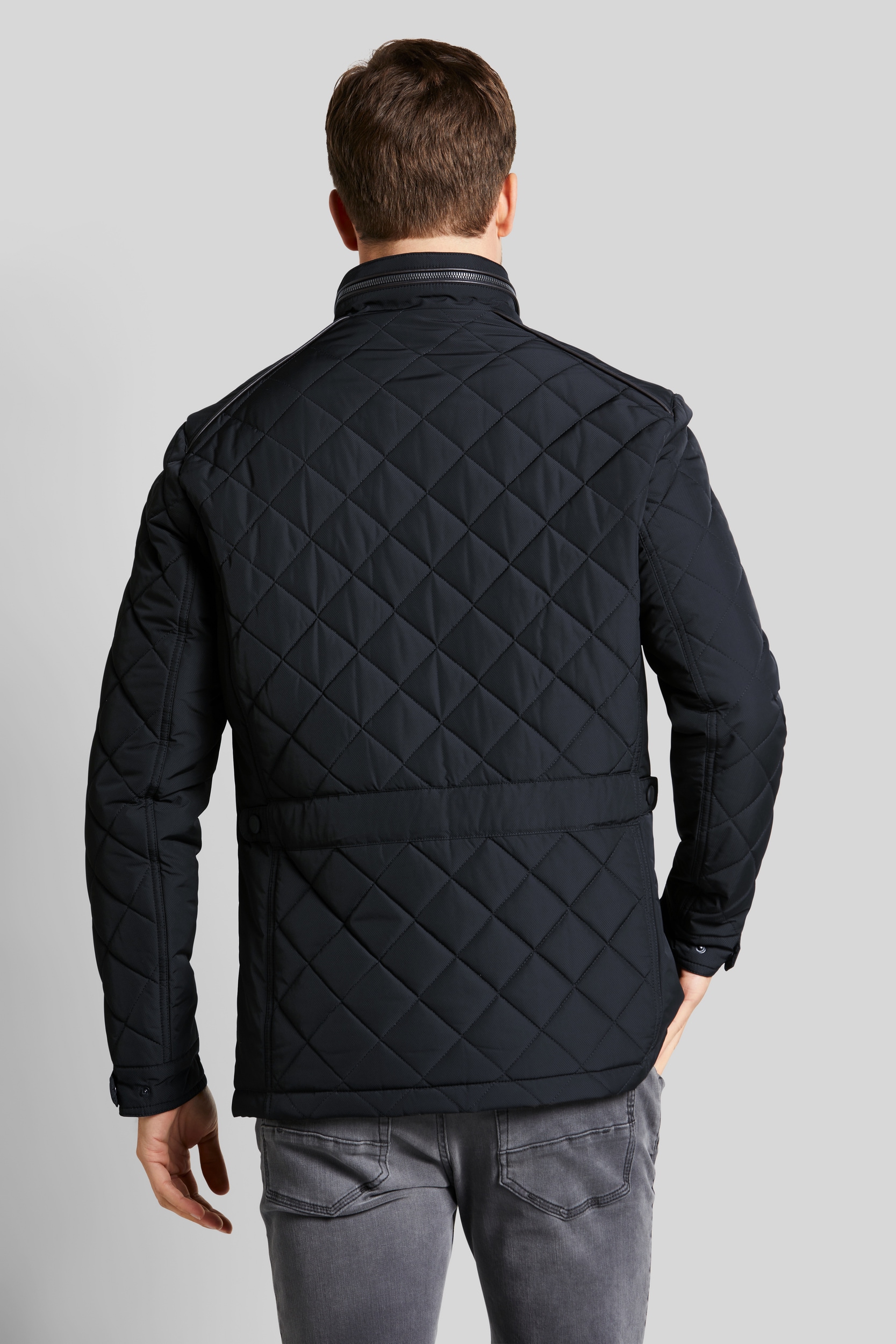 bugatti Langjacke, ohne Kapuze, im Rautenstepp günstig online kaufen