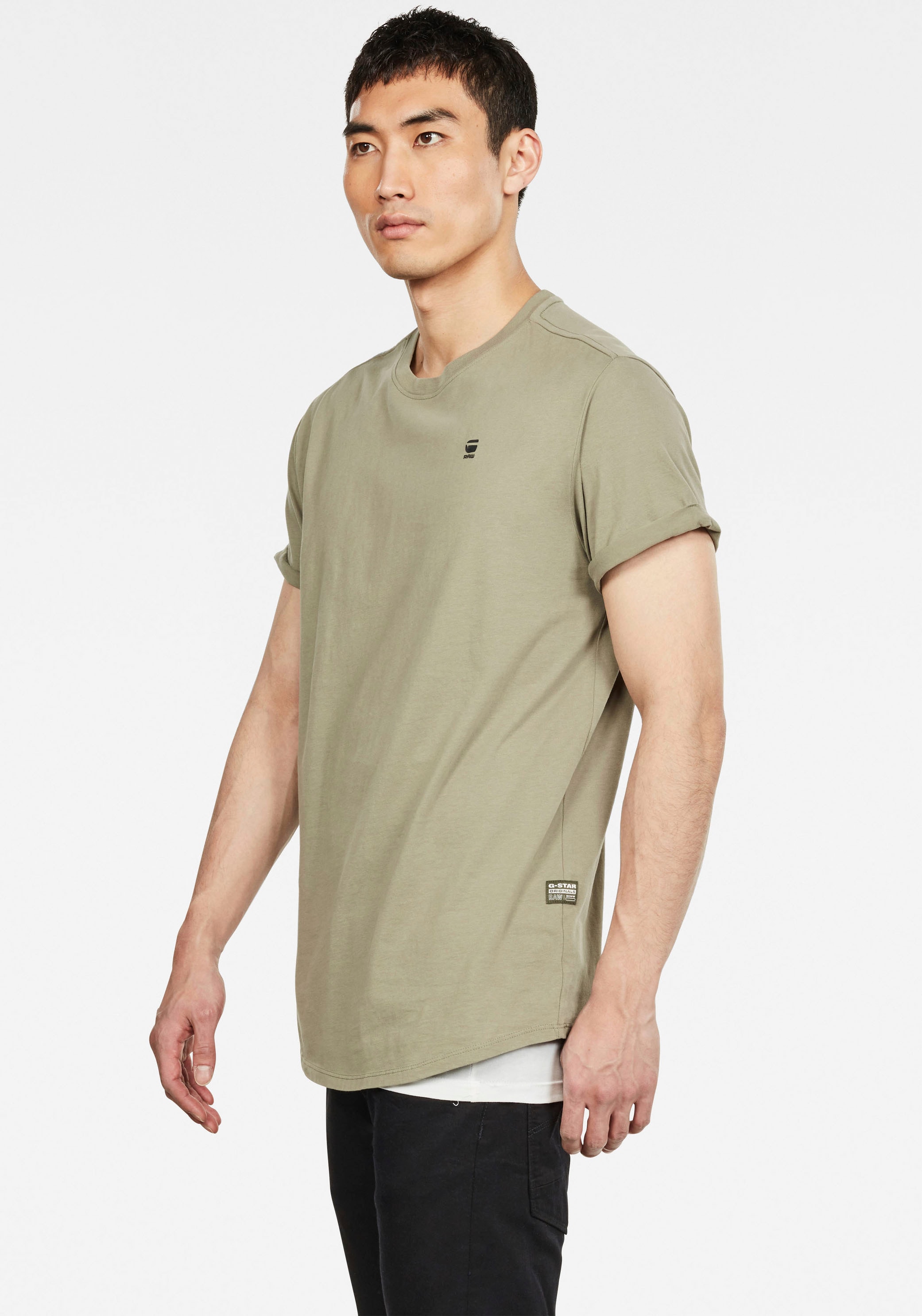 G-STAR T-Shirt "Lash", mit kleinem Logo Stitching günstig online kaufen