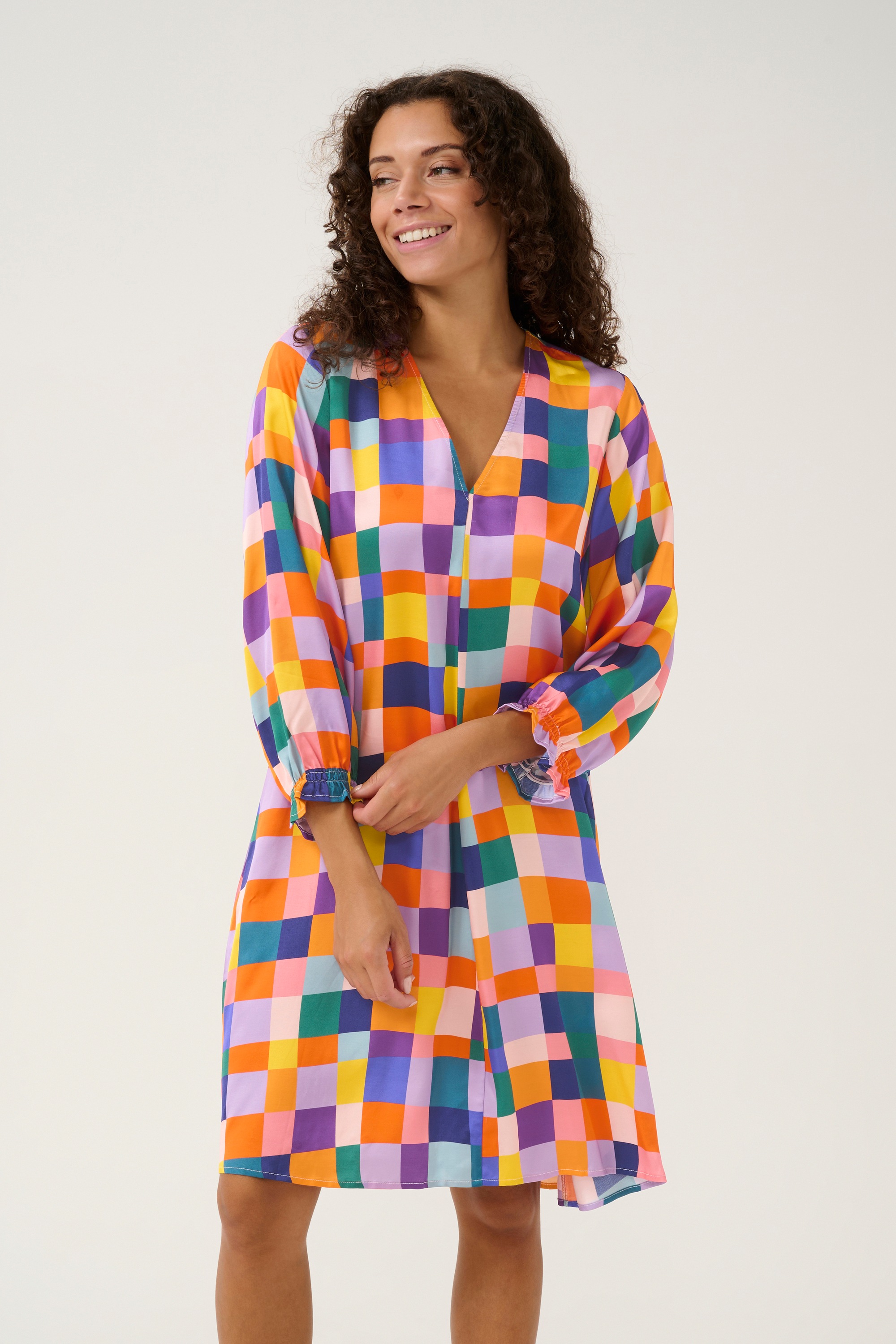 Culture Midikleid »Damen Kleid CUvarla«