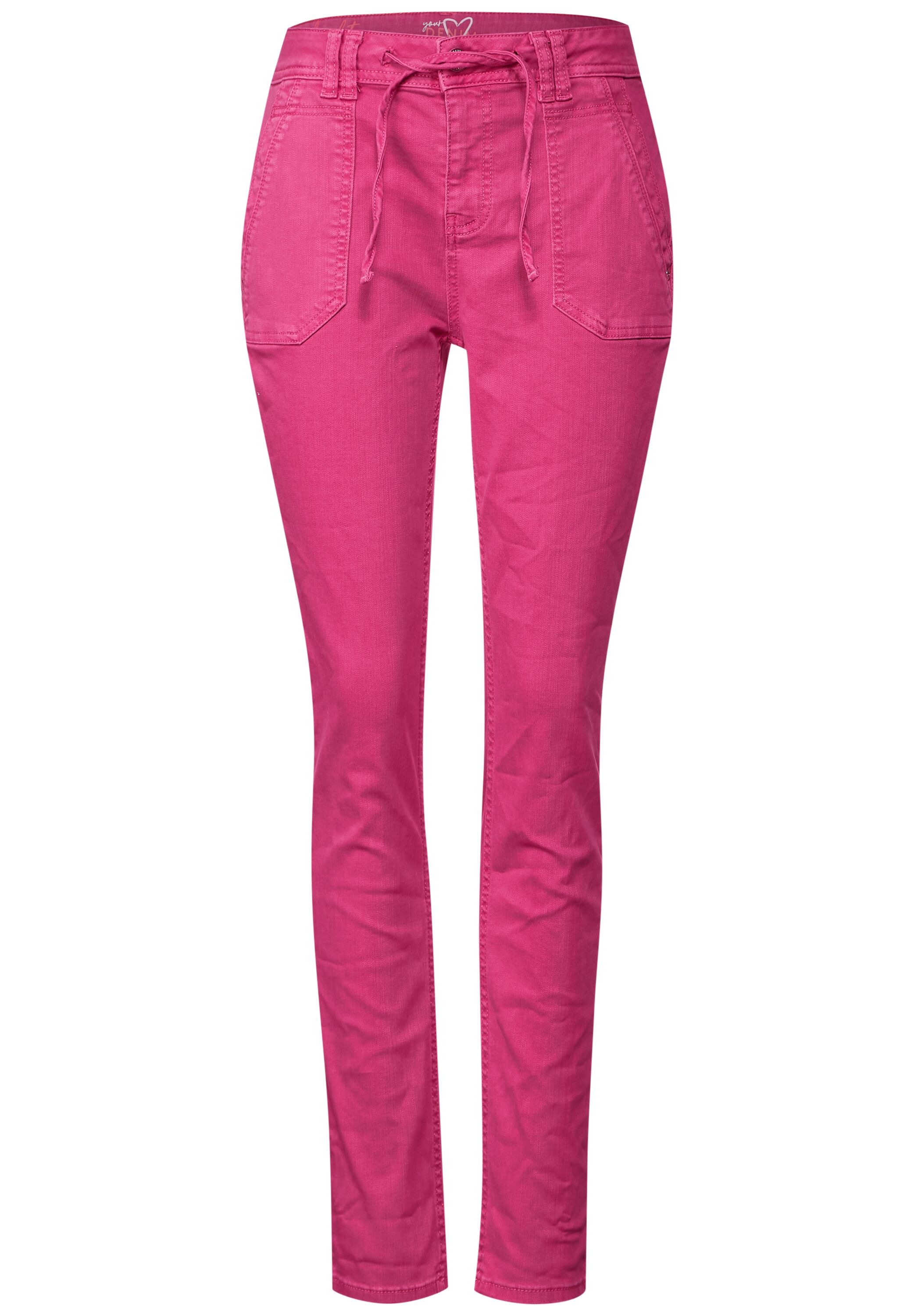 STREET ONE Comfort-fit-Jeans mit Tunnelzugband XV8054