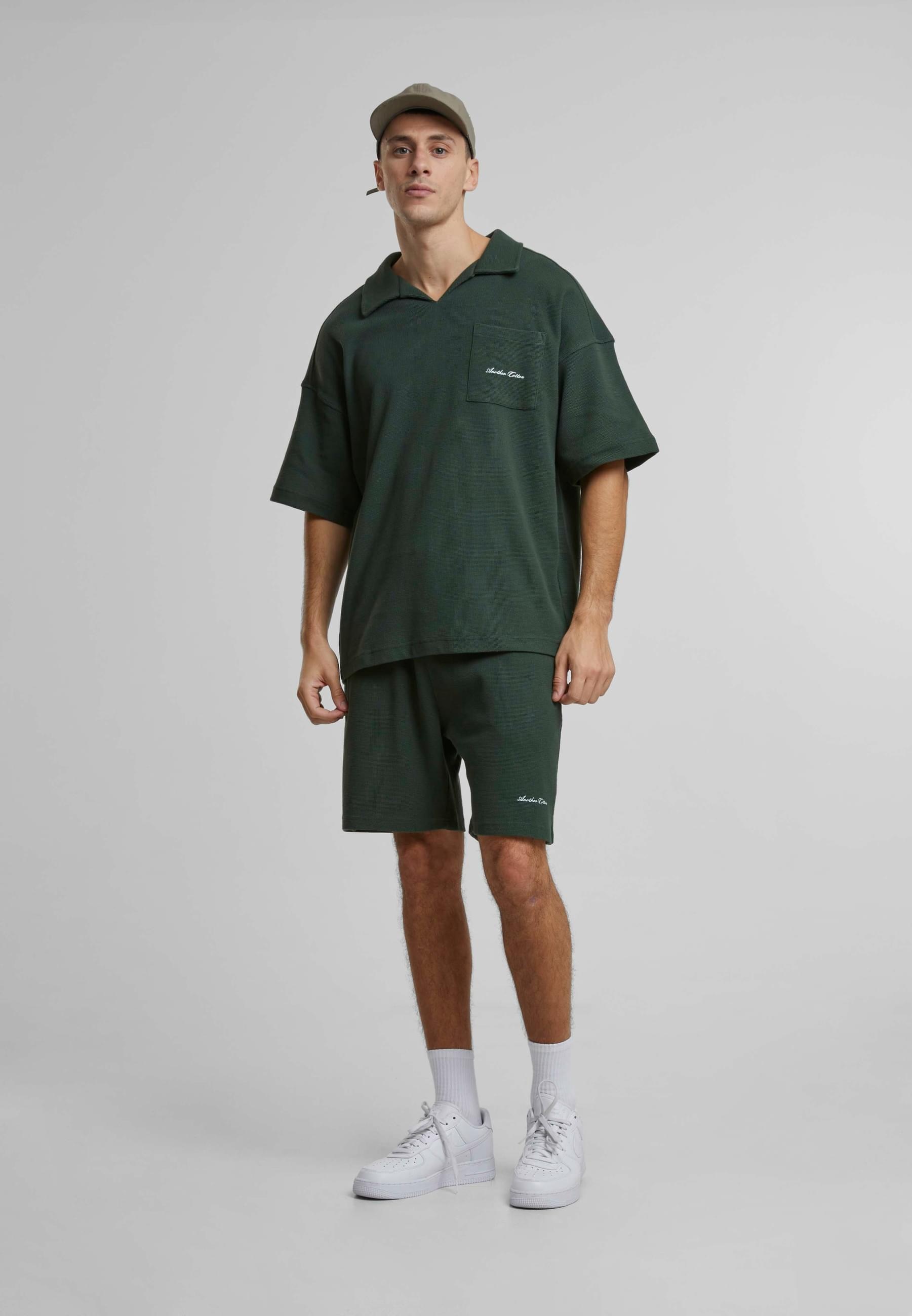 Another Cotton Lab Poloshirt »Another Cotton Lab Another Waffle Oversized Polo Shirt«, (1 tlg.)