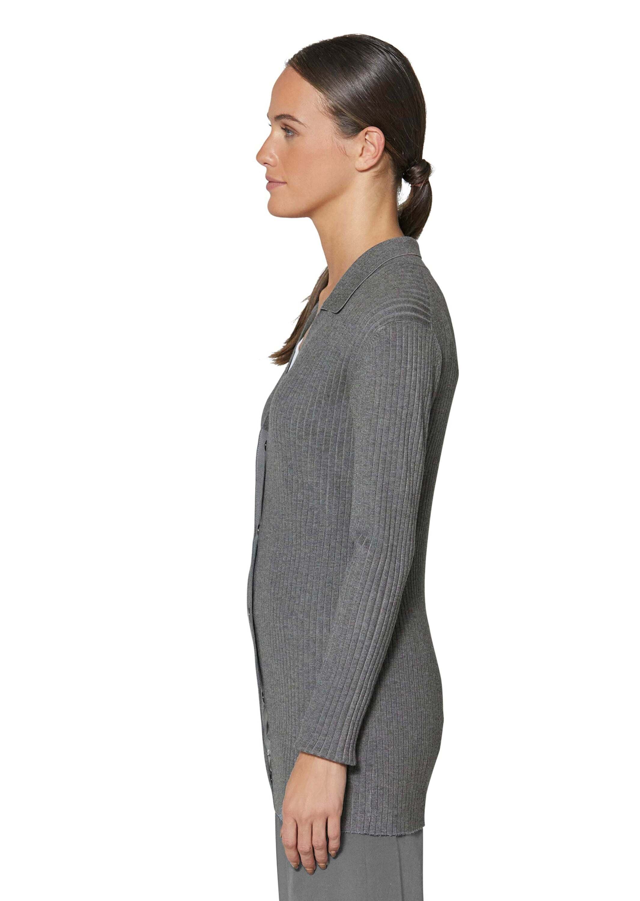 MADELEINE Strickjacke »Strickjacke Schlichte Strickjacke in Long-Form«