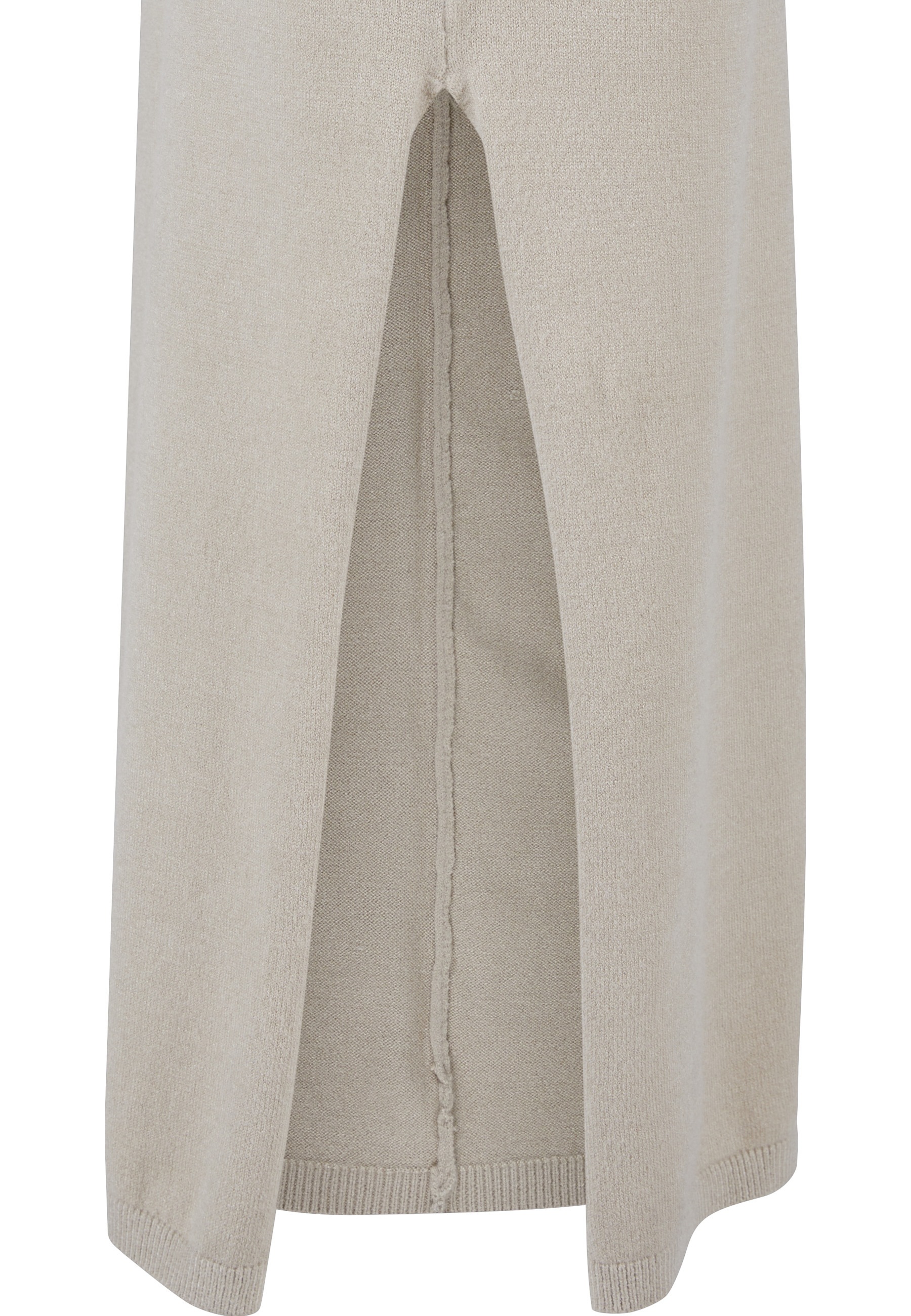 URBAN CLASSICS Shirtkleid »Urban Classics Damen Ladies Knitted Eco Viscose Turtleneck Dress« 1 Stk. tlg.