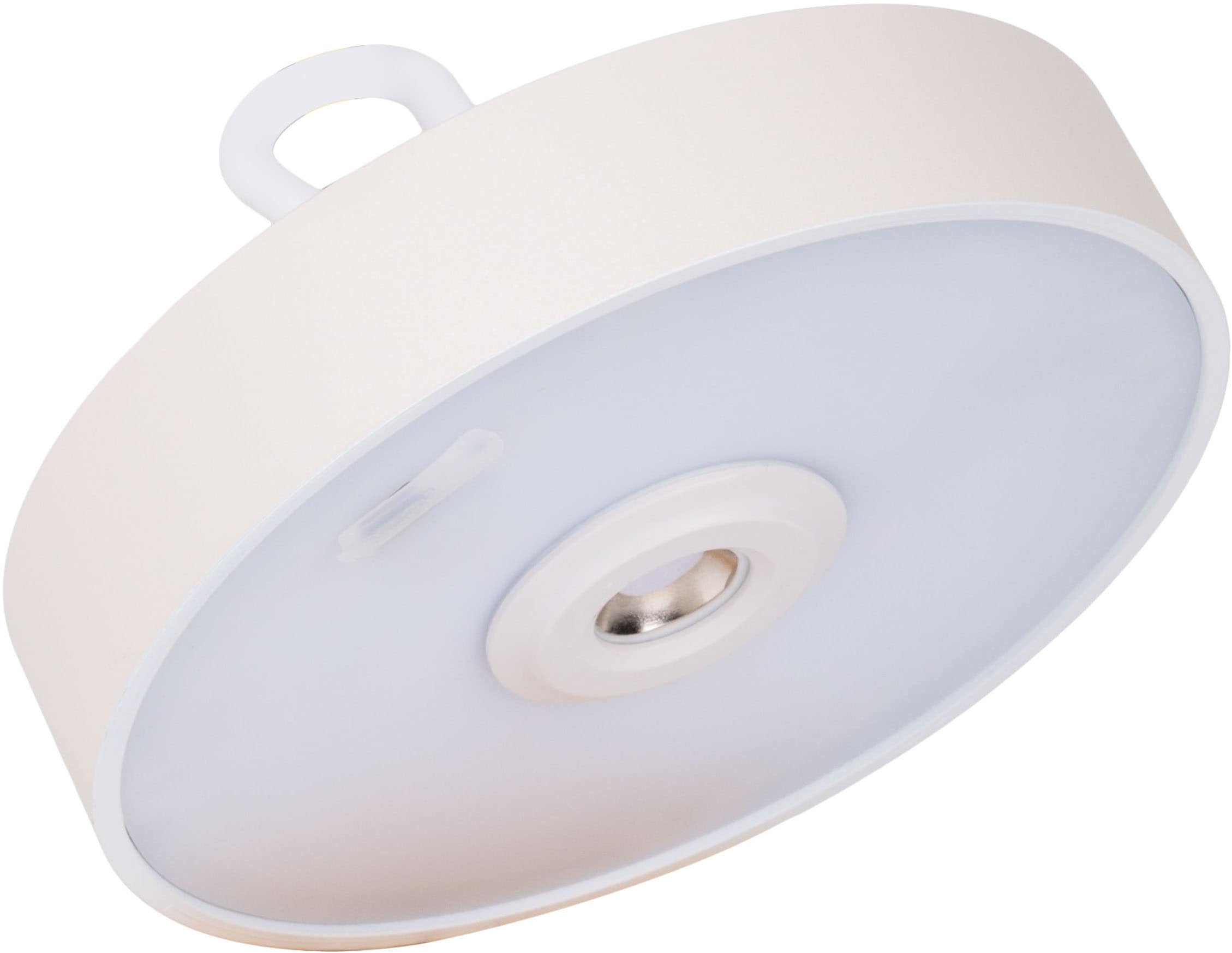 my home LED Tischleuchte »Charmont mit Holzfuß, abnehmbares Kopfteil als Hängeleuchte verwendbar« LED-Modul 1 Stk. Warmweiß aufladbar, inkl Akku + USB Kabel, Kopfteil magnetisch, abnehmbar, Holz