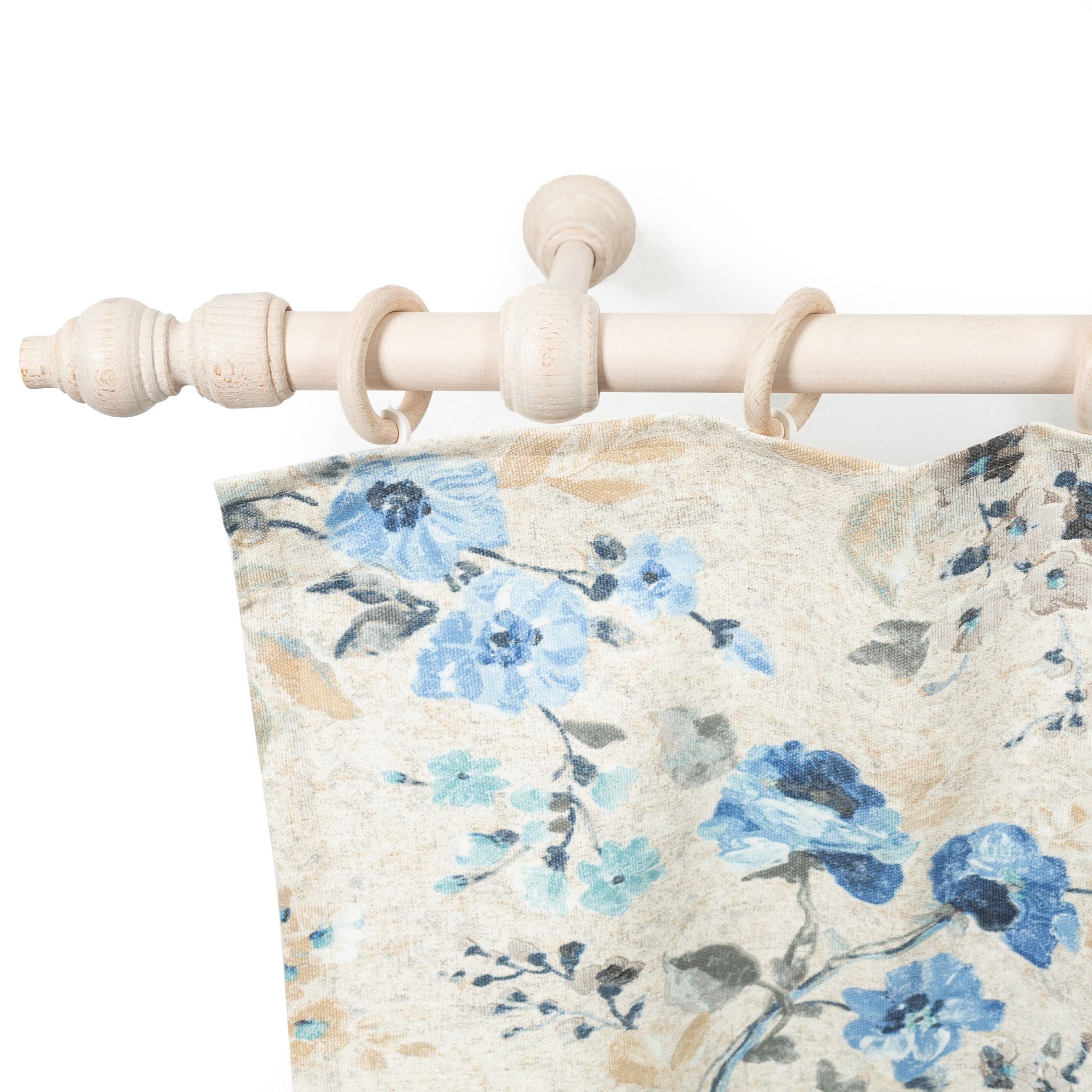 SN DECO GROUP Gardinenstange "Filigrano" 1 läufig-läufig Fixmaß 28 mm, Holz günstig online kaufen