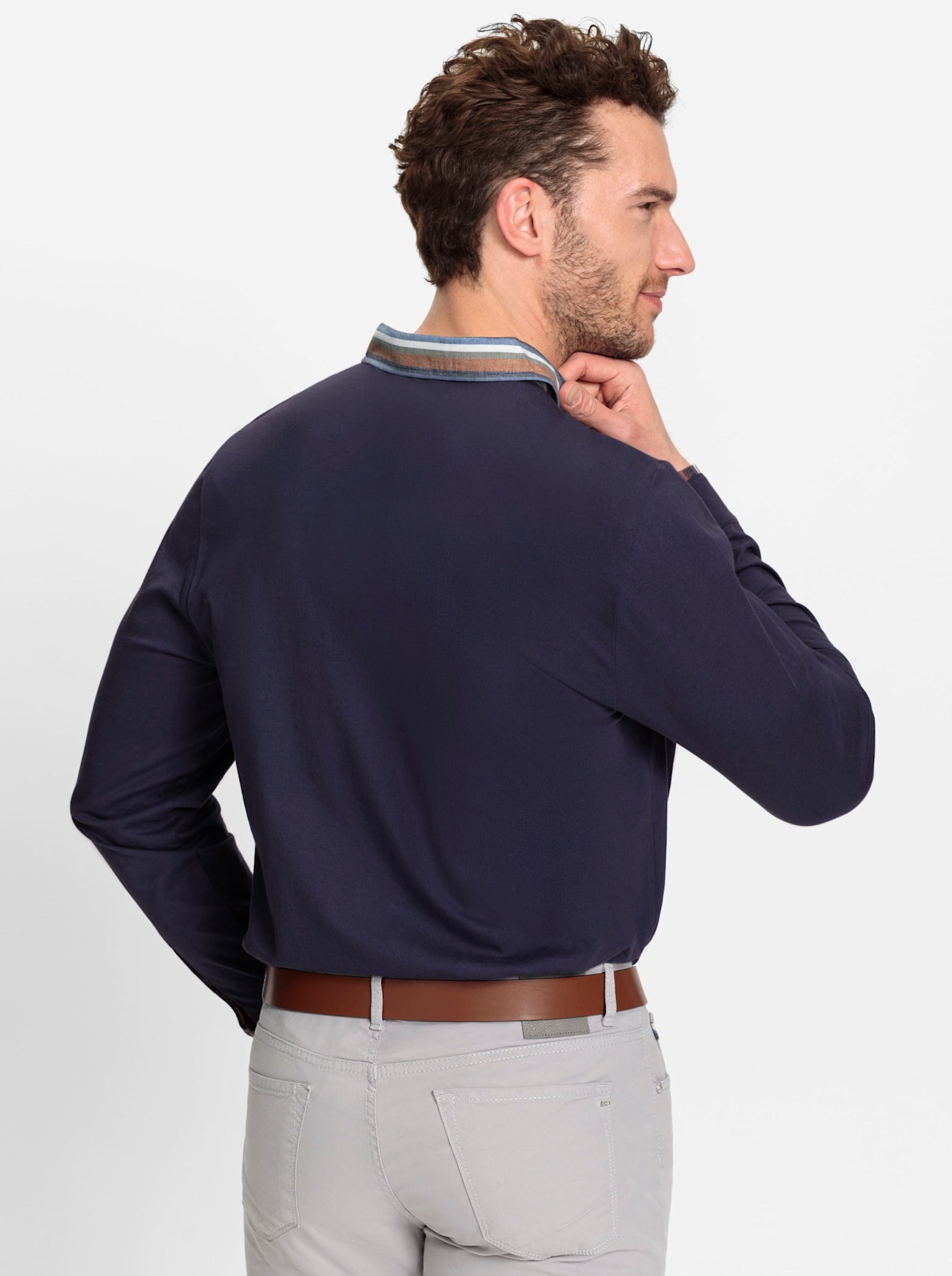 Marco Donati Langarmshirt "Langarm-Shirt" 1 Stk. günstig online kaufen