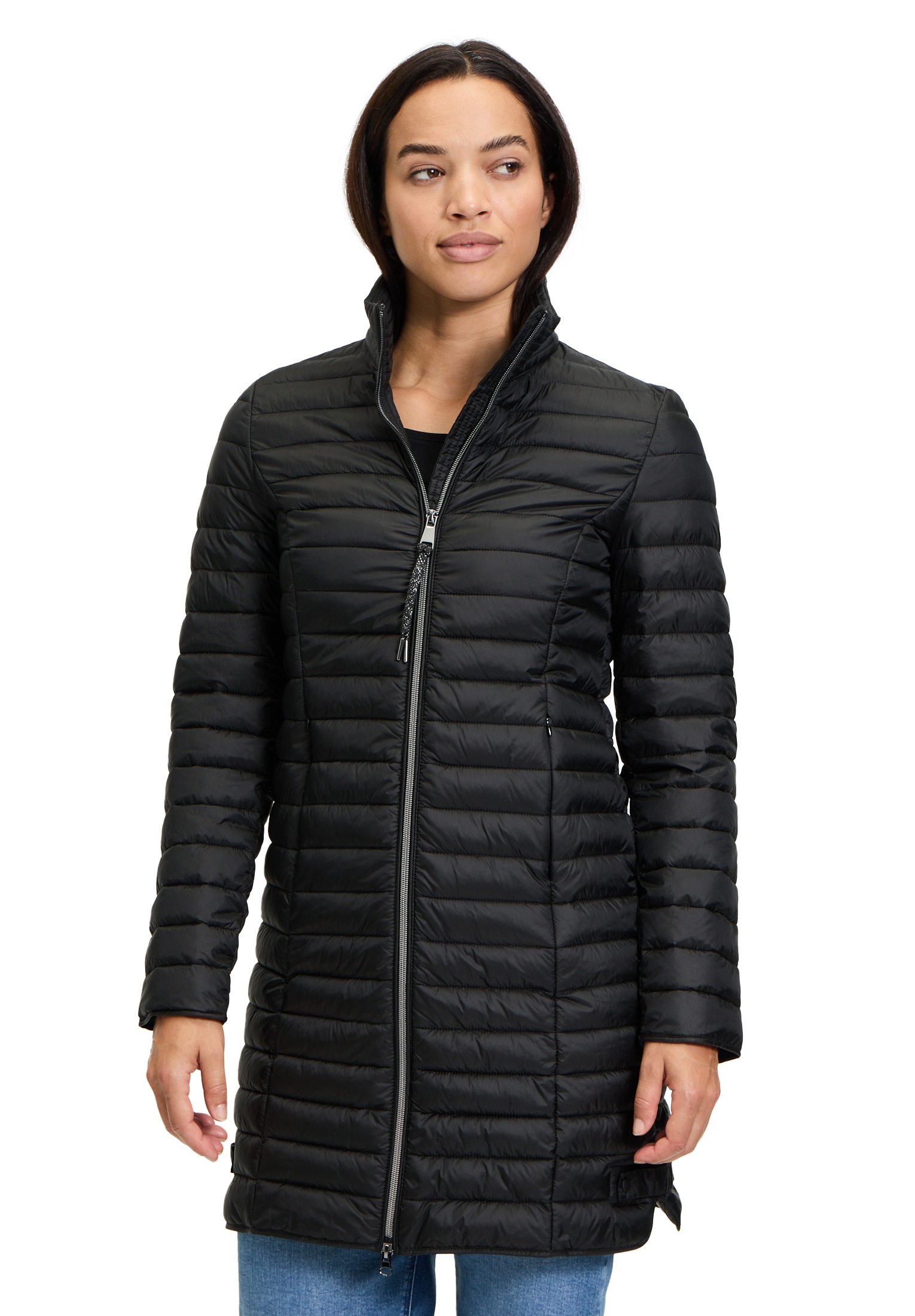 Cartoon Steppjacke "Cartoon Damen Steppjacke mit Stehkragen" günstig online kaufen