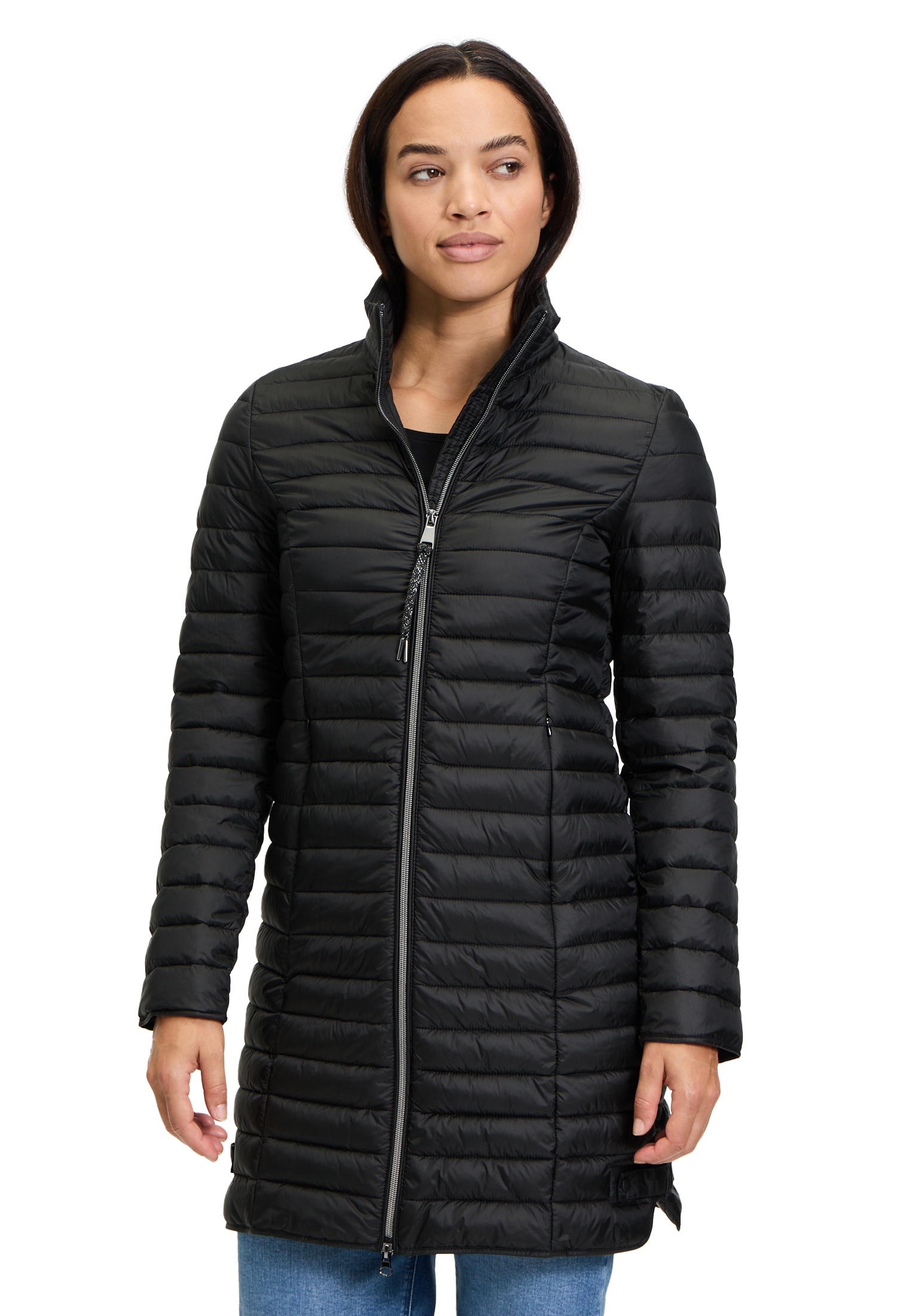 Cartoon Steppjacke "Damen Steppjacke mit Stehkragen" günstig online kaufen