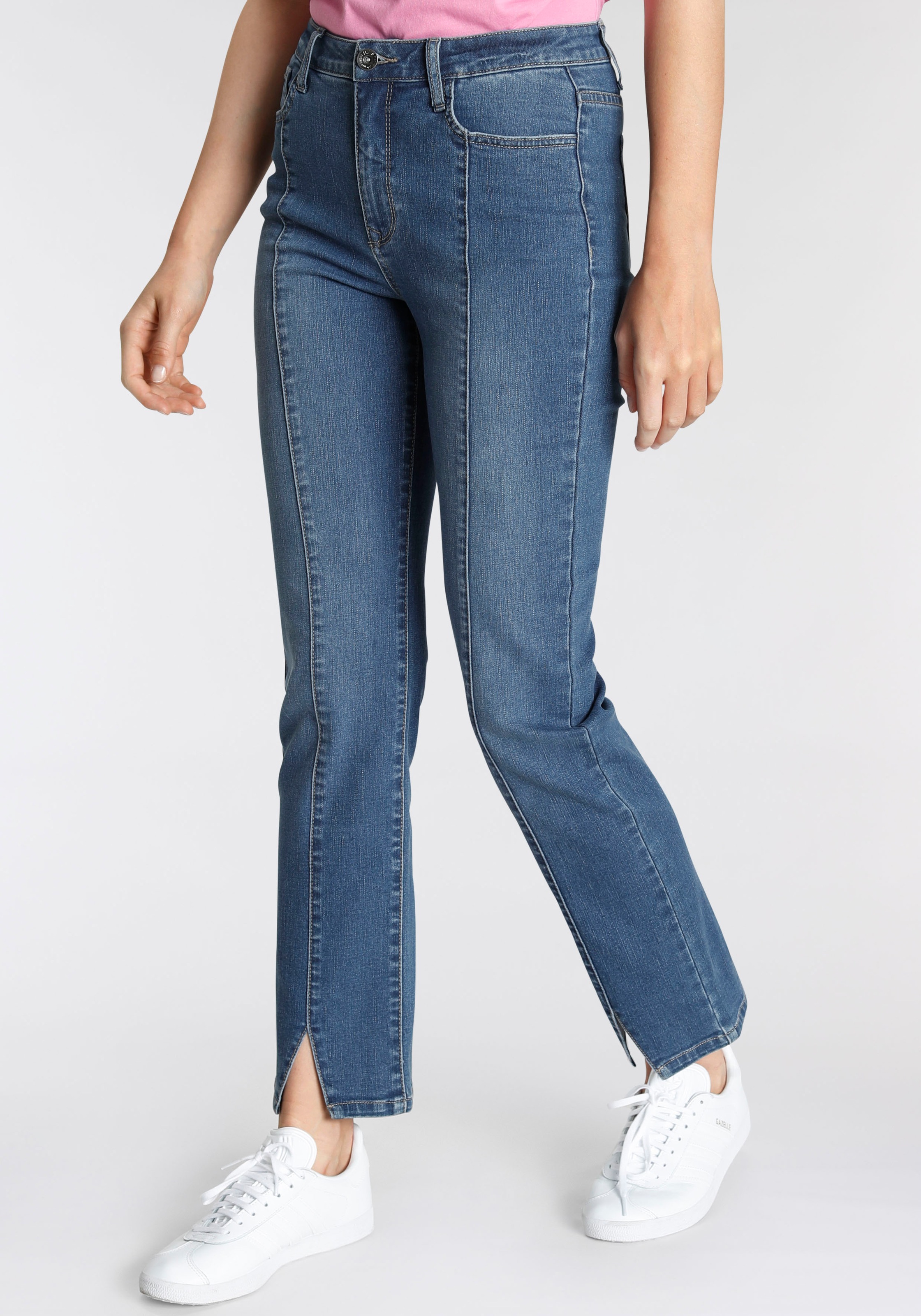 H.I.S 5-Pocket-Jeans »SLIM-FIT SLIT«, Ökologische, wassersparende Produktion durch... kaufen