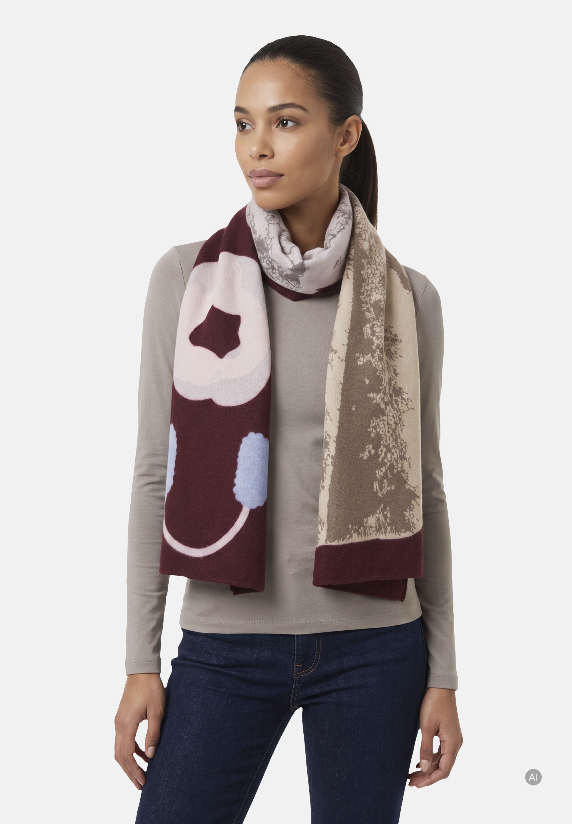 Codello Modetuch »Codello Schal« mit Outfit-Print